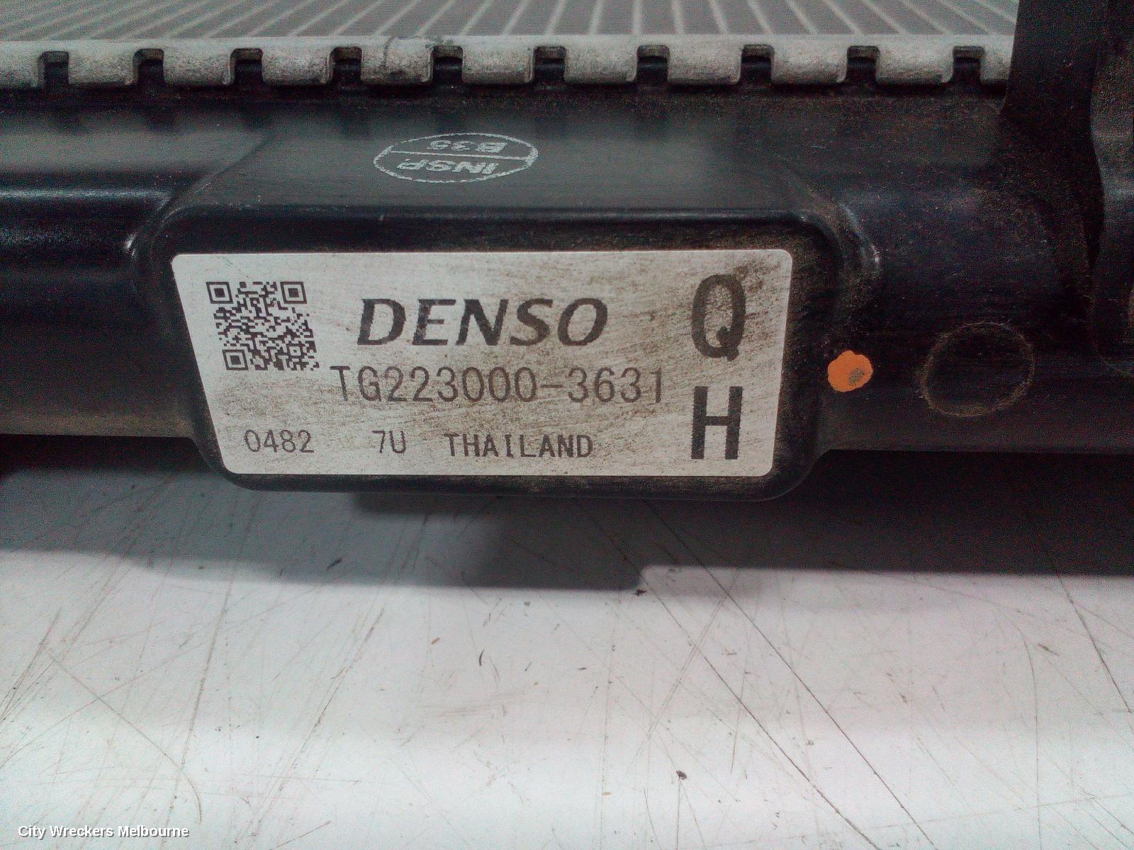 HONDA JAZZ RADIATOR, MANUAL, 1.5, PETROL, GK/GF, 07/2014 - 12/2020