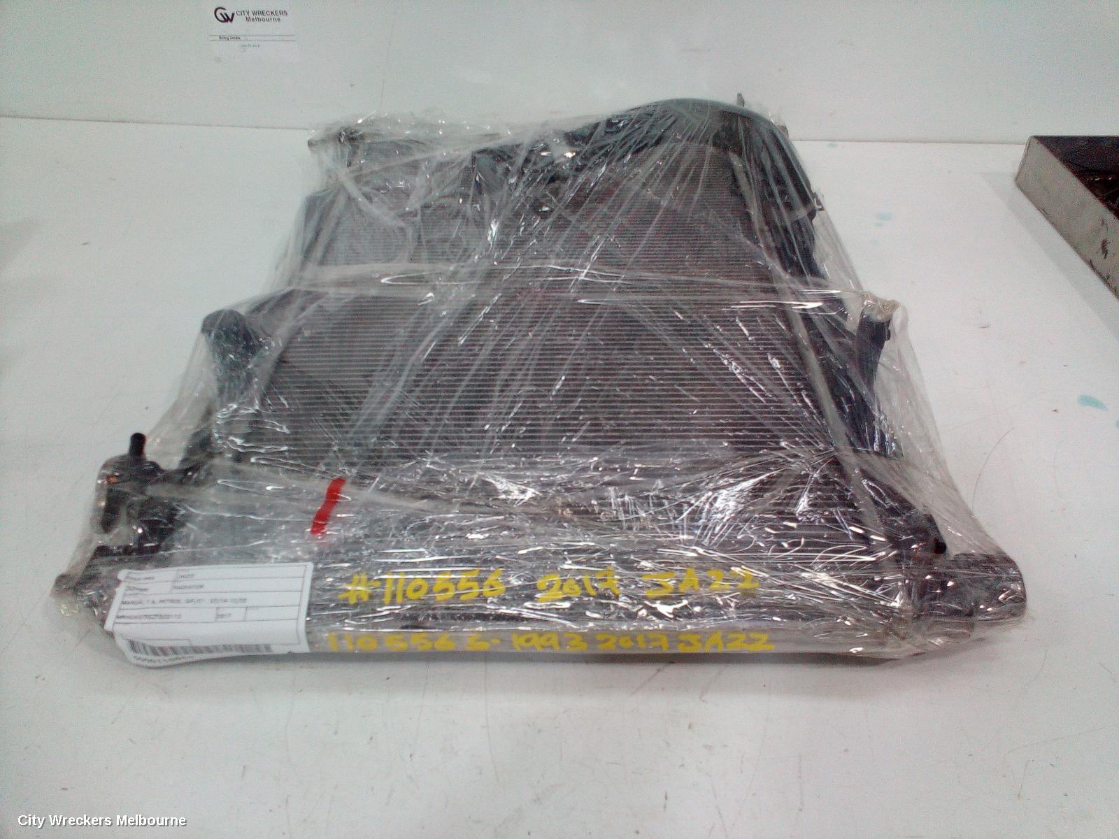 HONDA JAZZ RADIATOR, MANUAL, 1.5, PETROL, GK/GF, 07/2014 - 12/2020