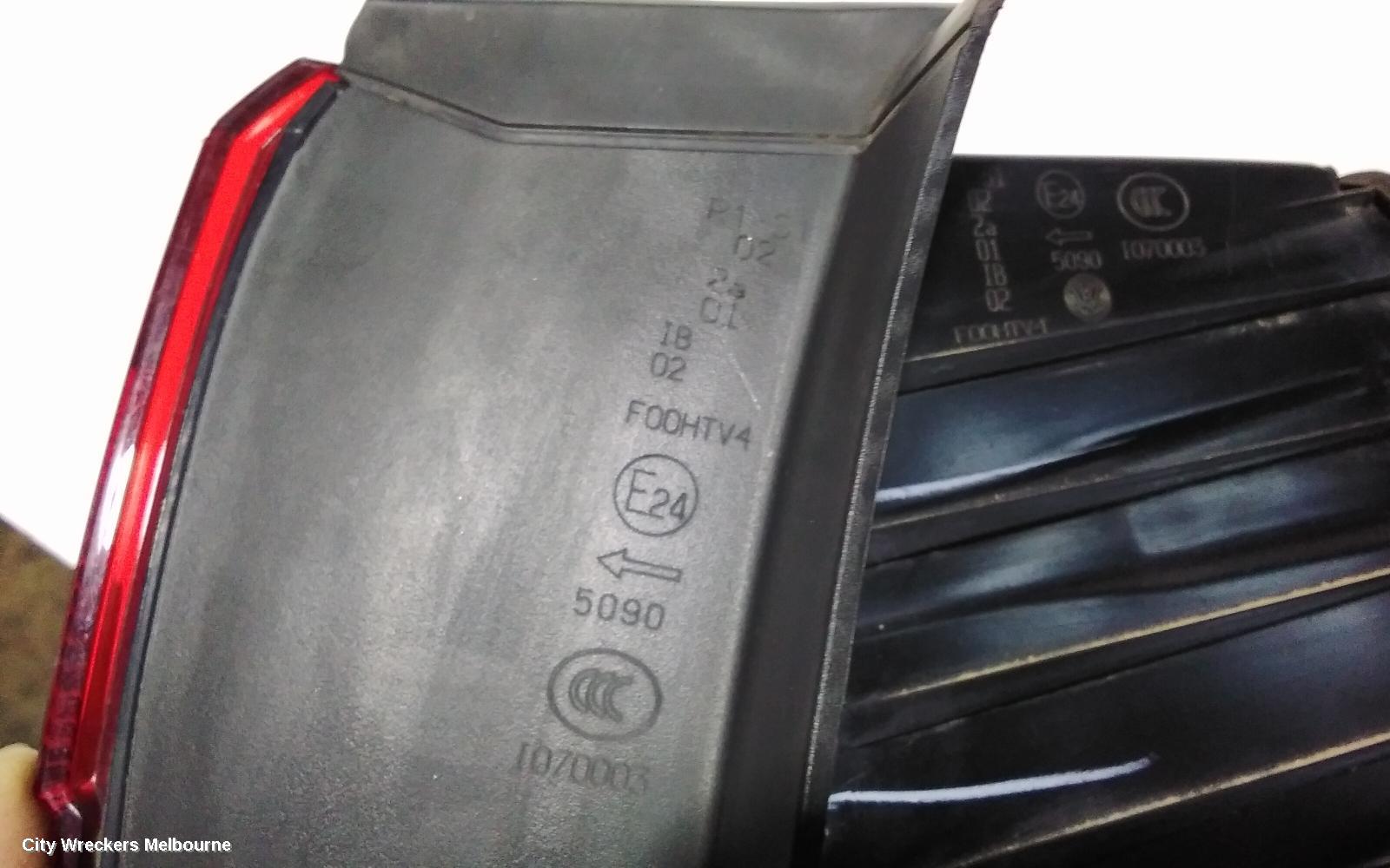 VOLKSWAGEN JETTA LEFT TAILLIGHT, 1B, IN BODY, W/ HALOGEN, NON TINTED TYPE, 11/2014 - 12/2017