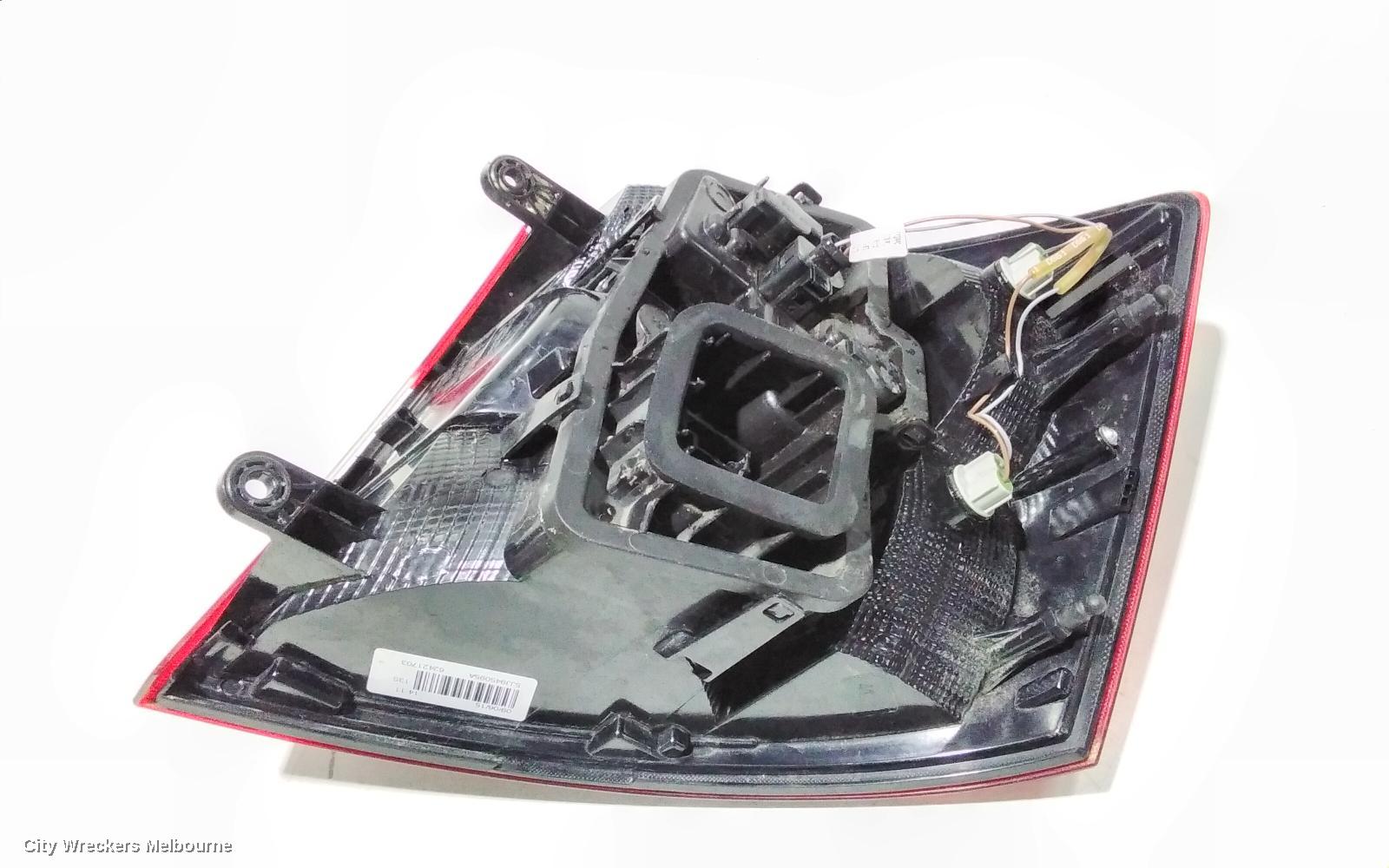 SKODA RAPID LEFT TAILLIGHT, NH, DARKENED TYPE, 05/2014 - 12/2020