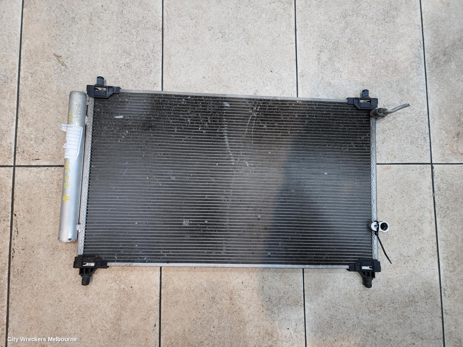 TOYOTA COROLLA A/C CONDENSER, ZRE182R, HATCH, 03/2015 - 06/2018