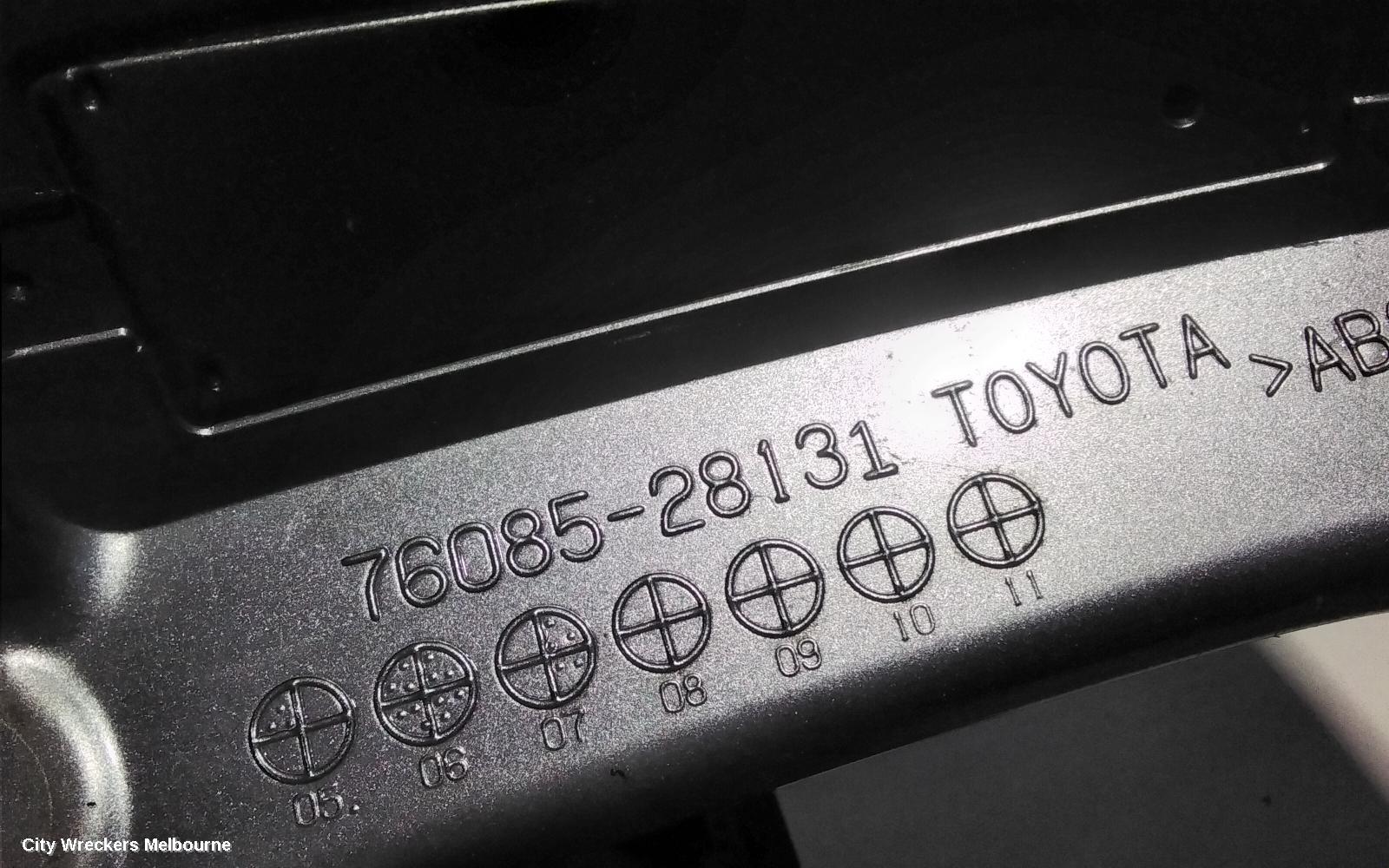 TOYOTA TARAGO REAR SPOILER, ACR50R, 03/2006 - 06/2020