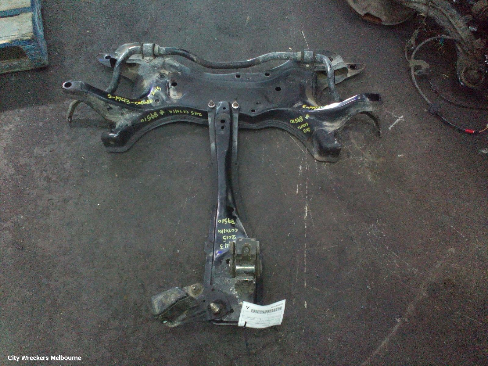 TOYOTA COROLLA FRT XMEMBER/CRADLE, ZRE172R, CROSSMEMBER, 12/2013 - 06/2019