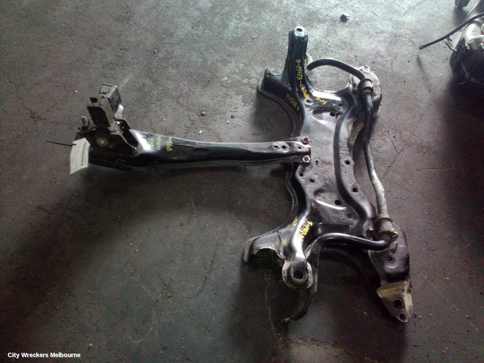 TOYOTA COROLLA FRT XMEMBER/CRADLE, ZRE172R, CROSSMEMBER, 12/2013 - 06/2019