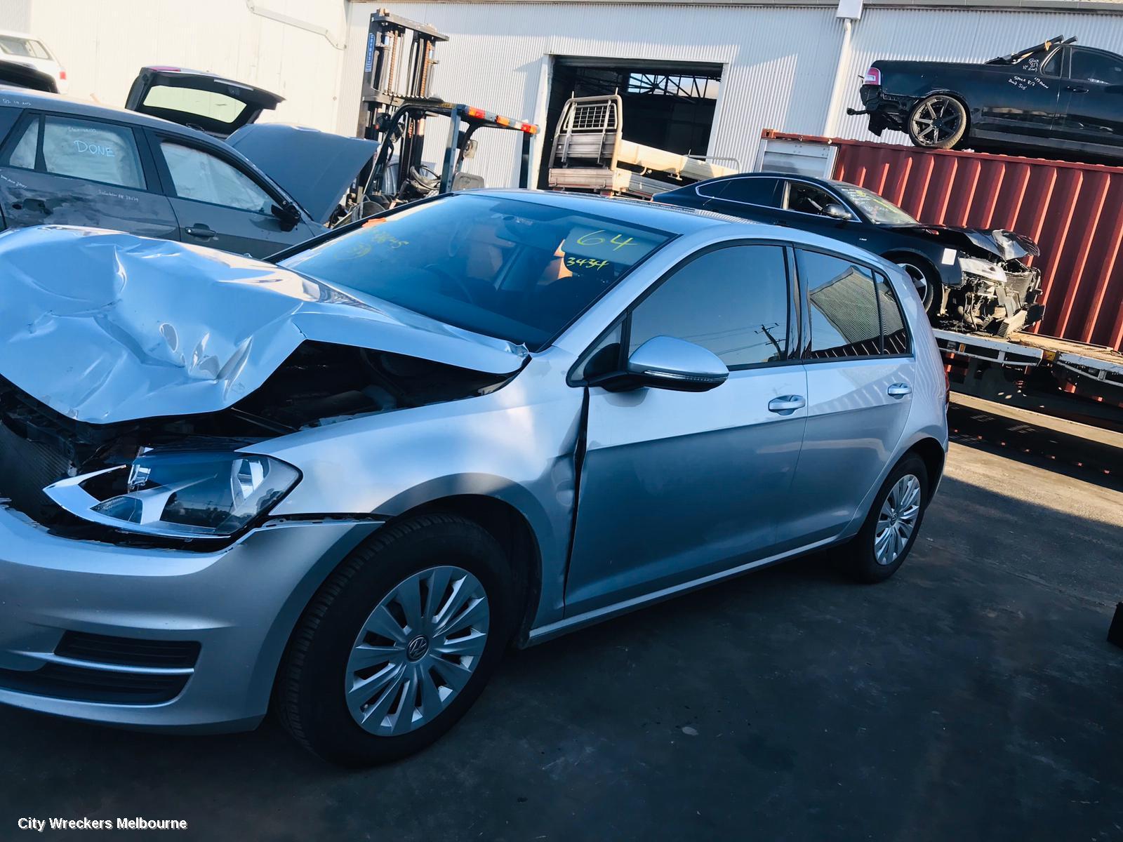 VOLKSWAGEN GOLF LEFT REAR DOOR/SLIDING, GEN 7, HATCH, 01/2013 - 08/2020