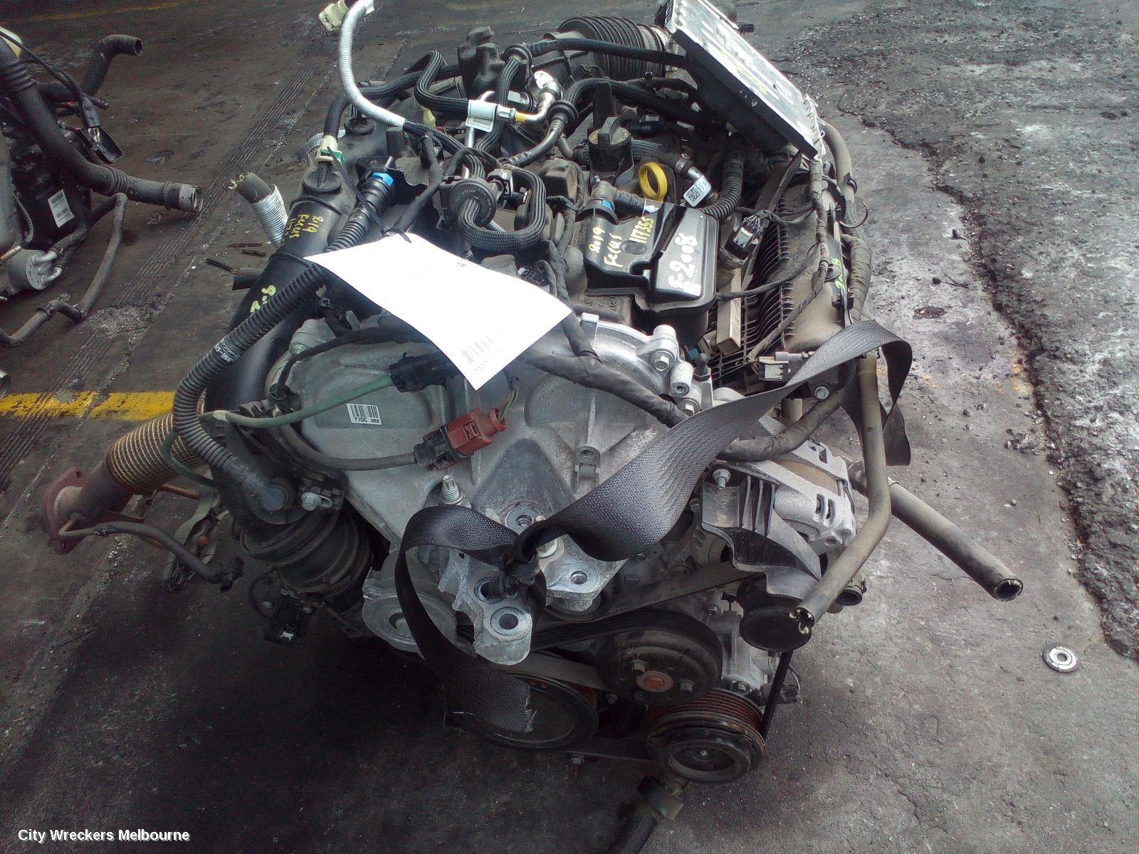 FORD FOCUS ENGINE, PETROL, 1.5, TURBO, ECOBOOST, SA, 10/2018 ONWARDS