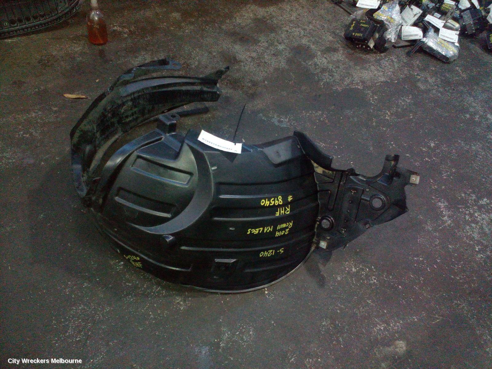 RENAULT KALEOS RIGHT GUARD LINER, H45, 07/2011 - 04/2016