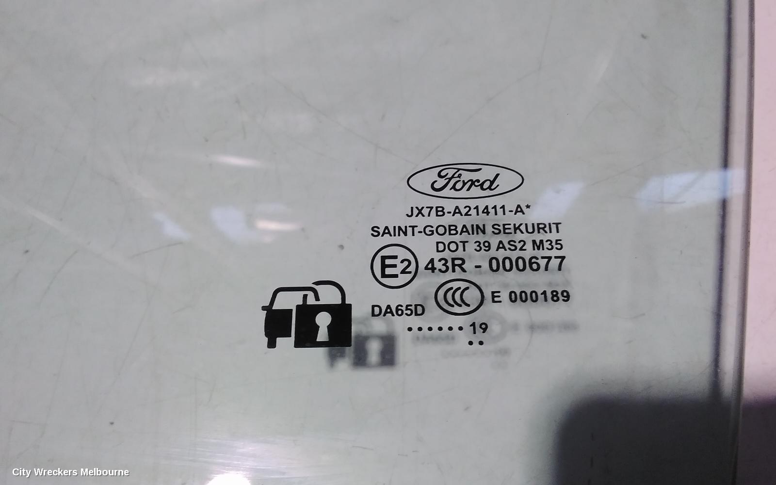 FORD FOCUS LEFT FRONT DOOR WINDOW, SA, 10/2018 - 12/2024