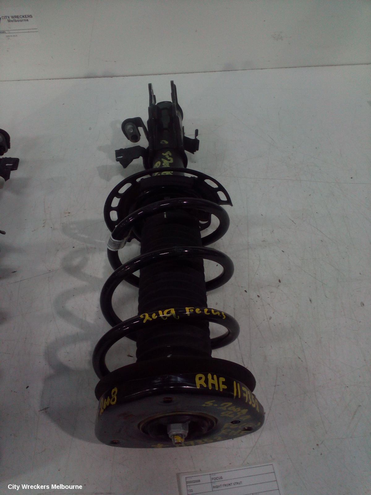 FORD FOCUS RIGHT FRONT STRUT, SA, 10/2018 - 12/2024