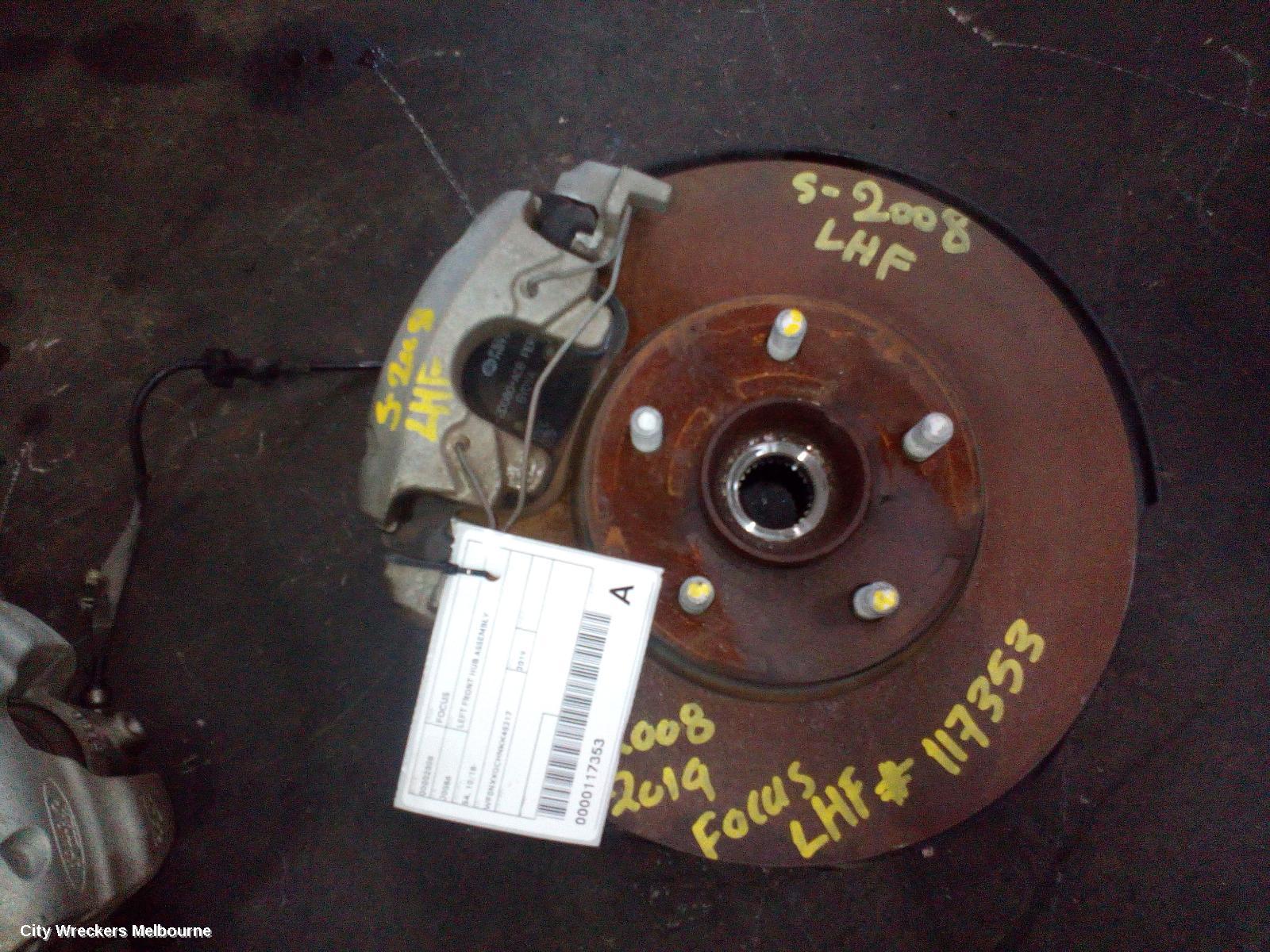 FORD FOCUS LEFT FRONT HUB ASSEMBLY, SA, 10/2018 ONWARDS