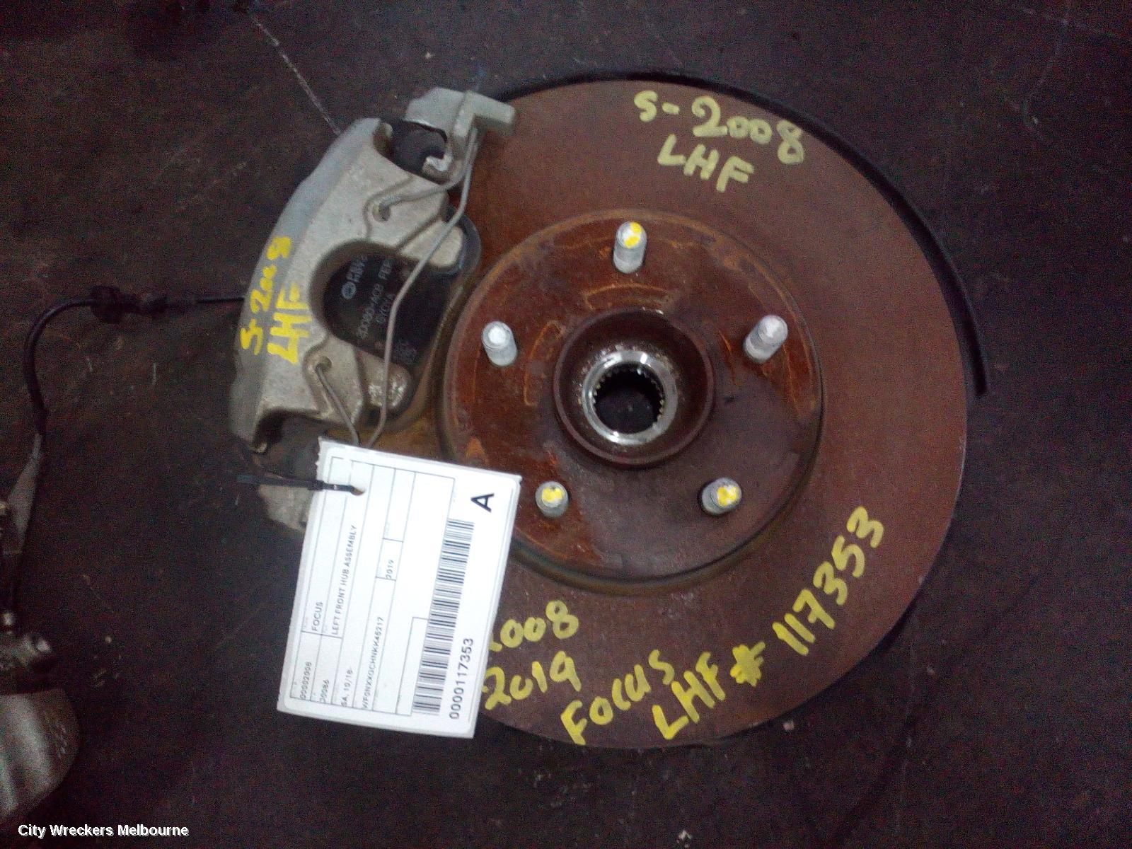 FORD FOCUS LEFT FRONT HUB ASSEMBLY, SA, 10/2018 ONWARDS
