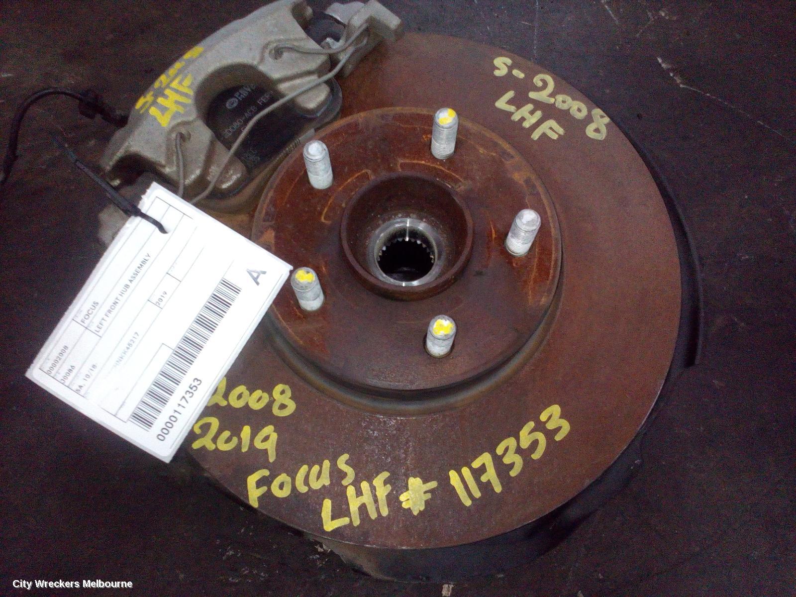 FORD FOCUS LEFT FRONT HUB ASSEMBLY, SA, 10/2018 ONWARDS