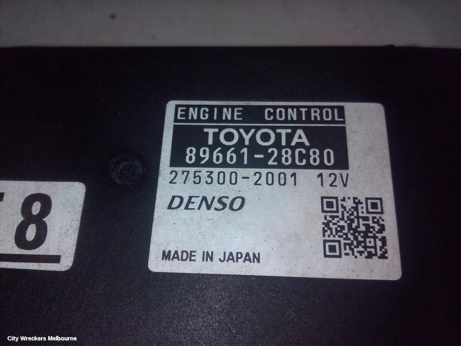 TOYOTA ESTIMA ECU, ENGINE ECU, 3.5, PETROL, 2GR-FE, ECU ONLY, XR50, 05-19 (IMPORT)