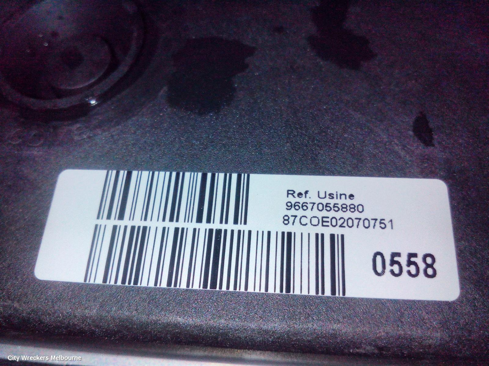 PEUGEOT 308 ABS PUMP/MODULATOR, T7, 09/2007 - 01/2014