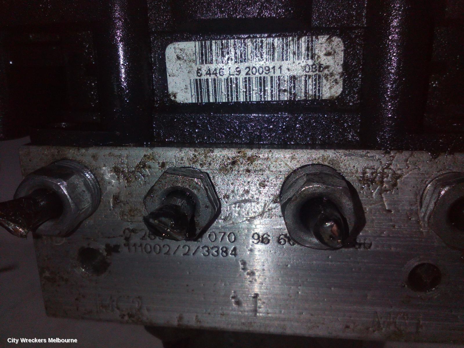 PEUGEOT 308 ABS PUMP/MODULATOR, T7, 09/2007 - 01/2014