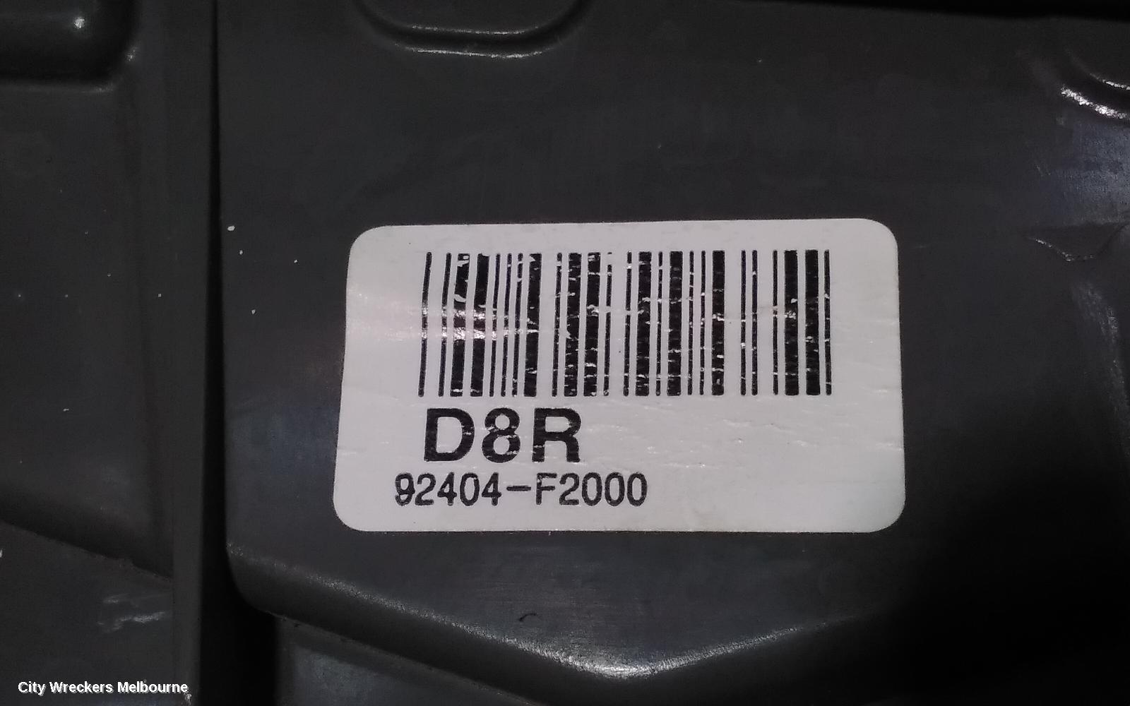 HYUNDAI ELANTRA REAR GARNISH, BOOTLID LAMP (RH SIDE), AD, STANDARD TYPE, 12/2015 - 09/2018