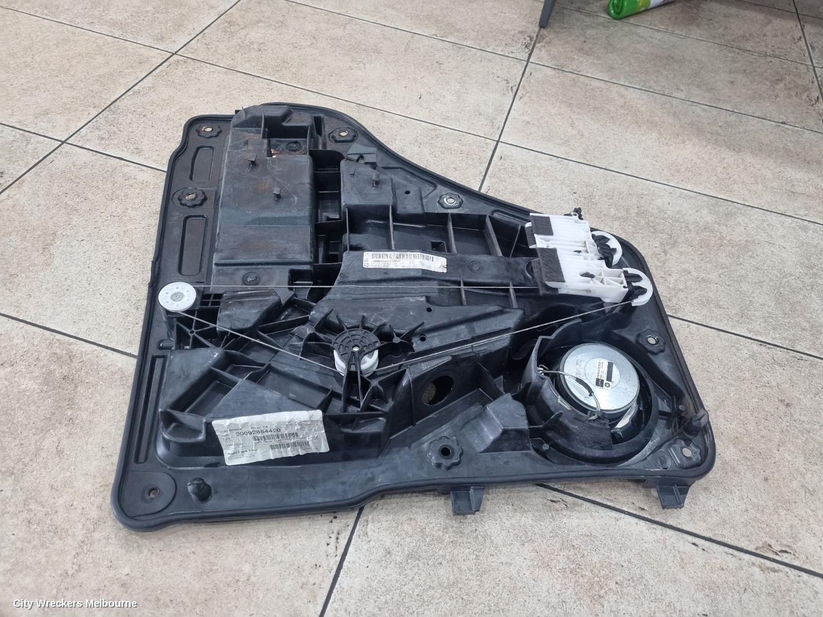 JEEP CHEROKEE LEFT REAR WND REG/MOTOR, KK, 02/2008 - 10/2012