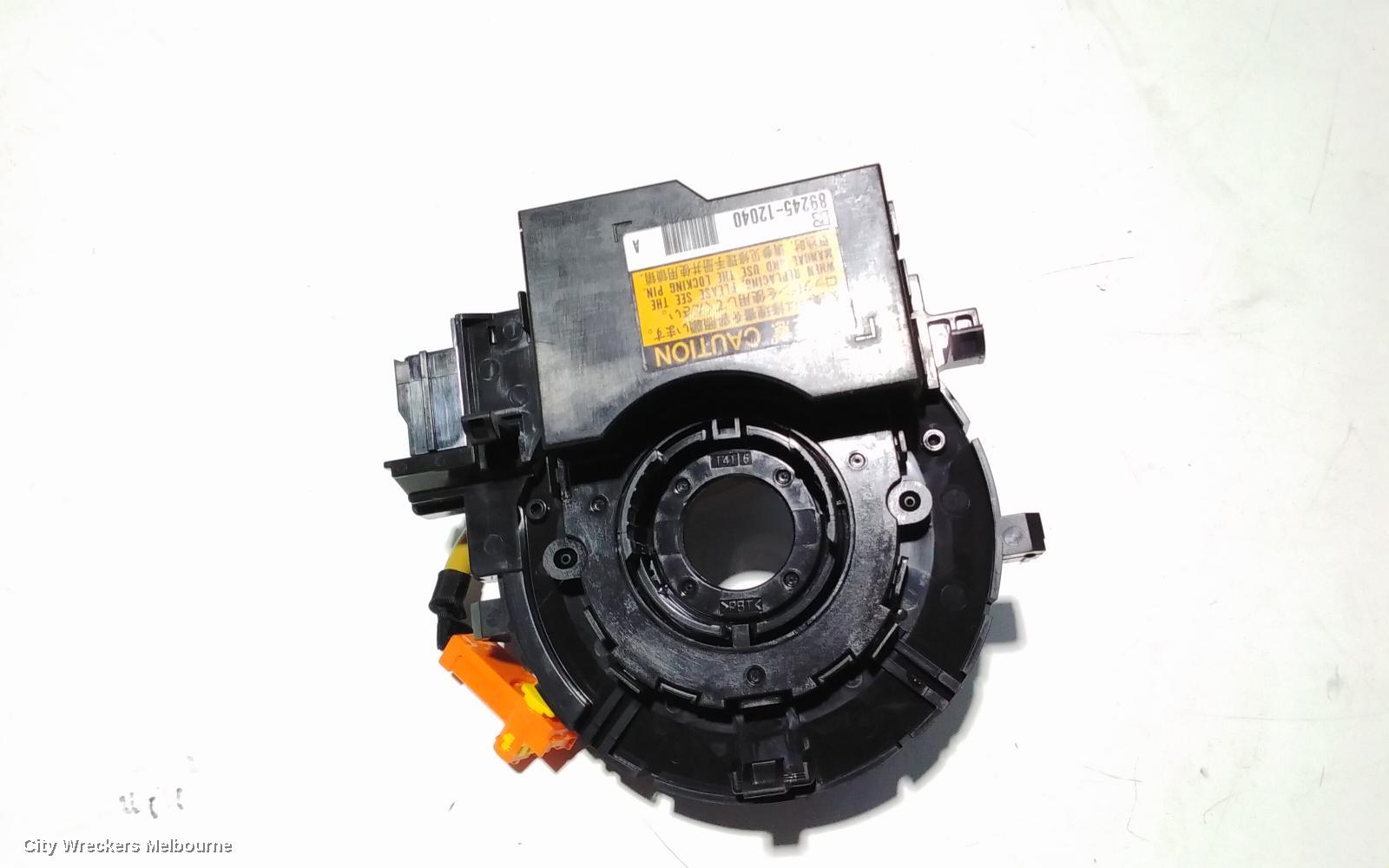 TOYOTA COROLLA AIRBAG MODULE/SENSOR, CLOCKSPRING, ZRE182R, 03/2015 - 06/2018