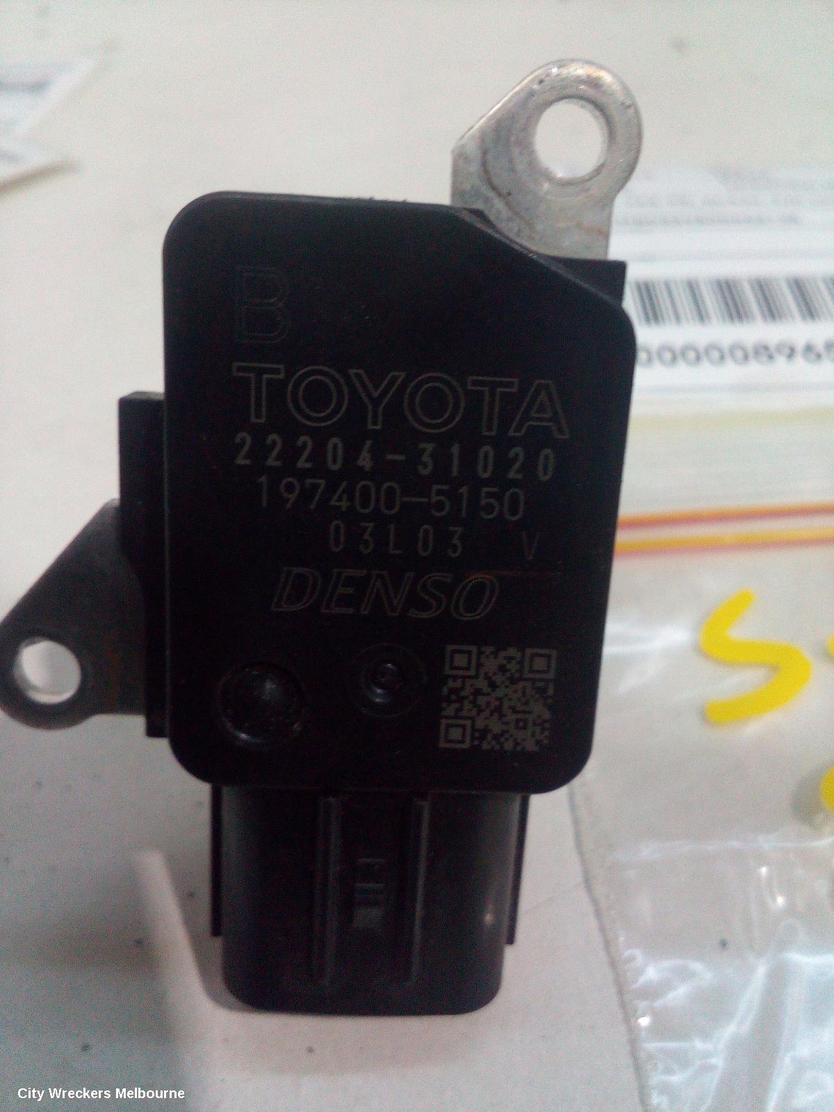 TOYOTA RAV4 AIR FLOW METER, 2.4, 2AZ-FE, ACA33, P/N 2220431020/202220431010, 11/2005 - 11/2012