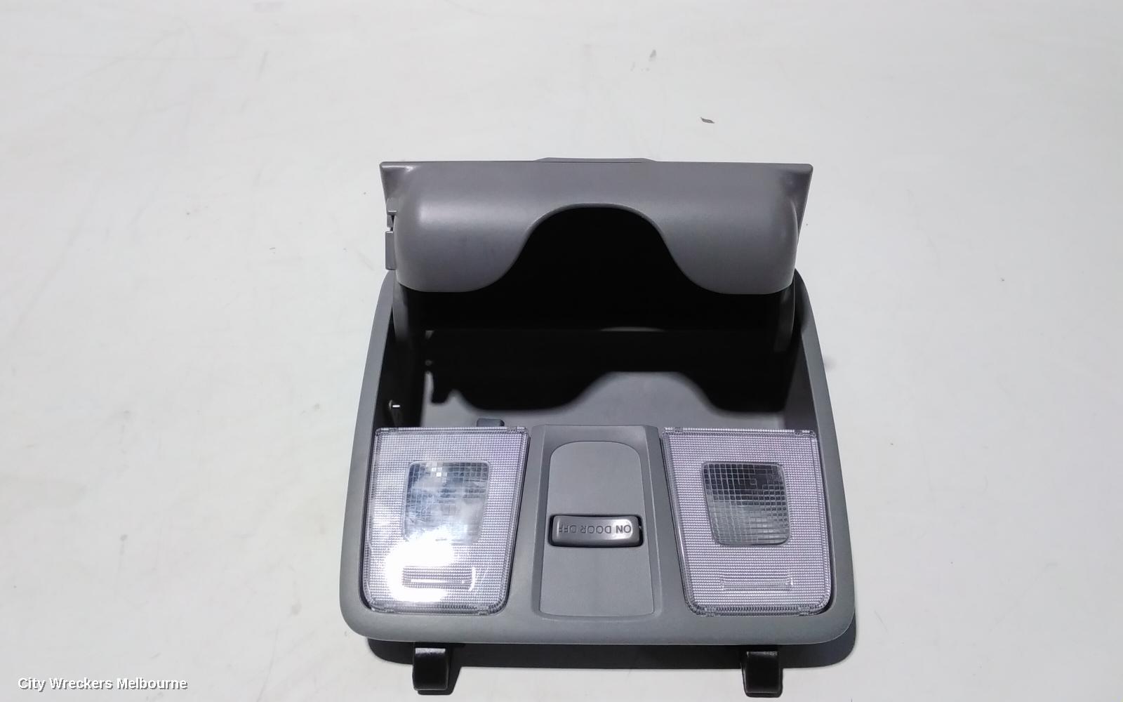 HYUNDAI ACCENT COURTESY LIGHT, FRONT, W/ SUNGLASS HOLDER TYPE, RB, 07/2011 - 12/2019