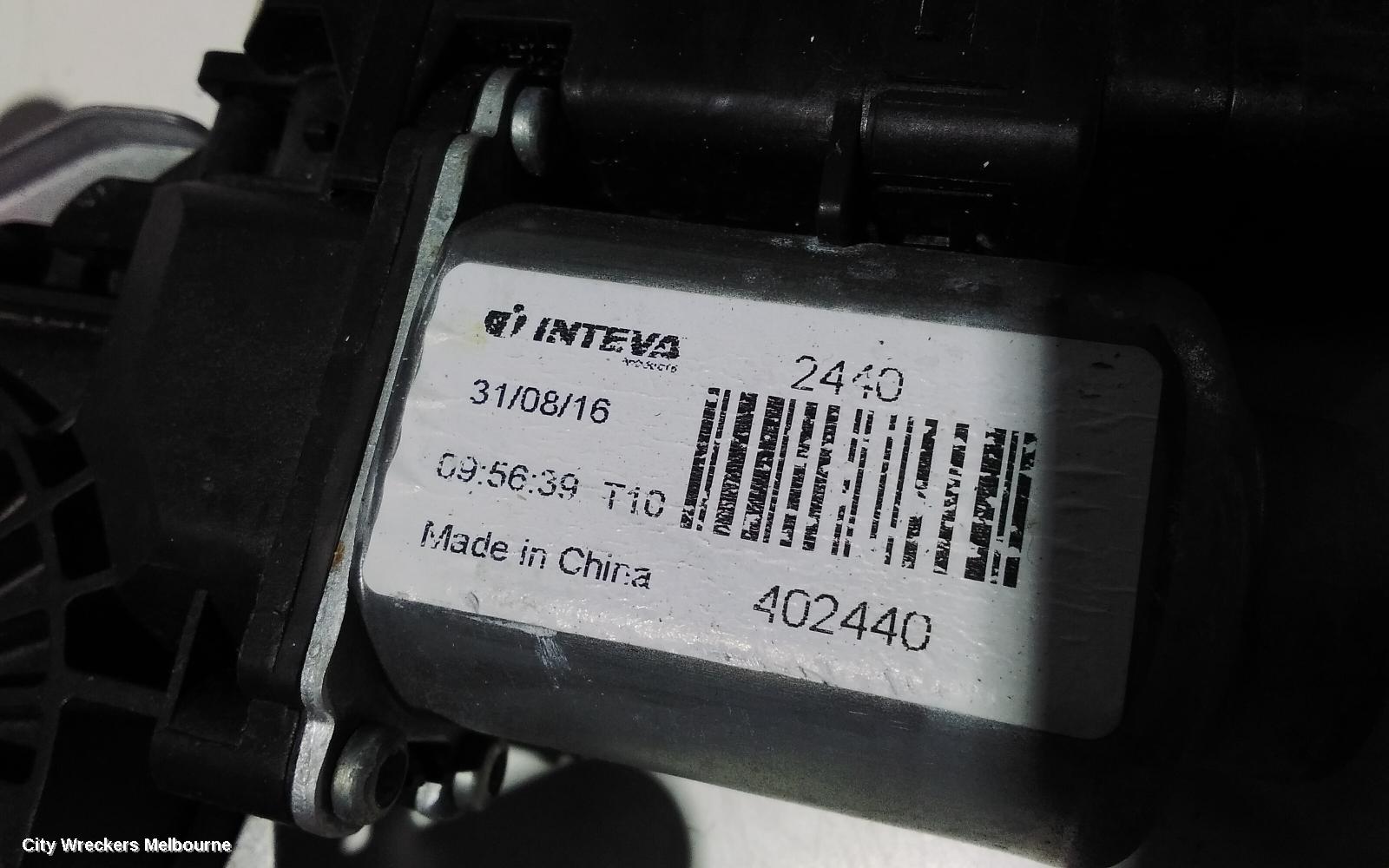 HYUNDAI ACCENT RIGHT FRONT WINDOW REG/MOTOR, DOOR REG & MOTOR ASSY, RB, 07/2011 - 12/2019