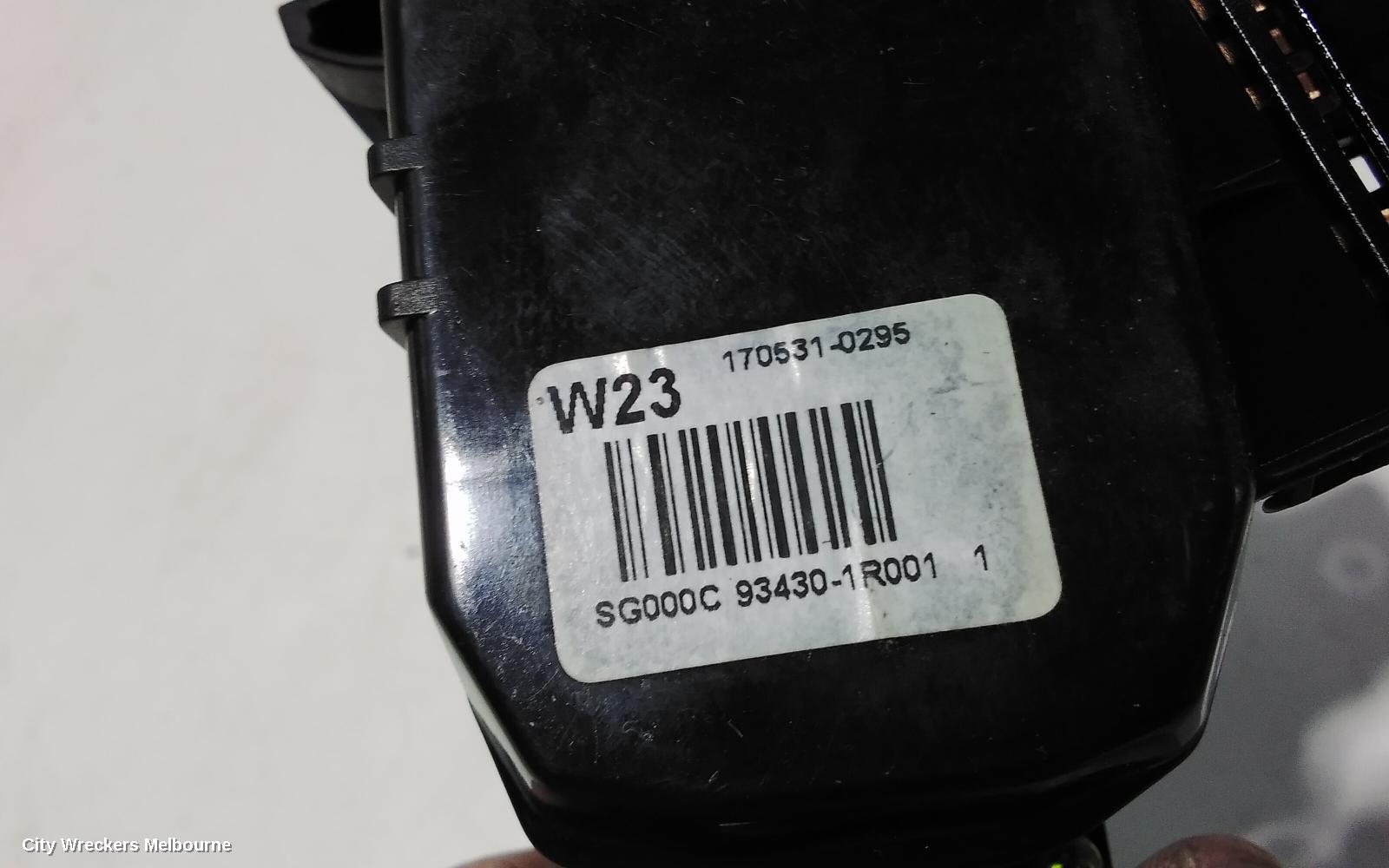HYUNDAI ACCENT COMBINATION SWITCH, FLASHER SWITCH, RB, 07/2011 - 12/2019