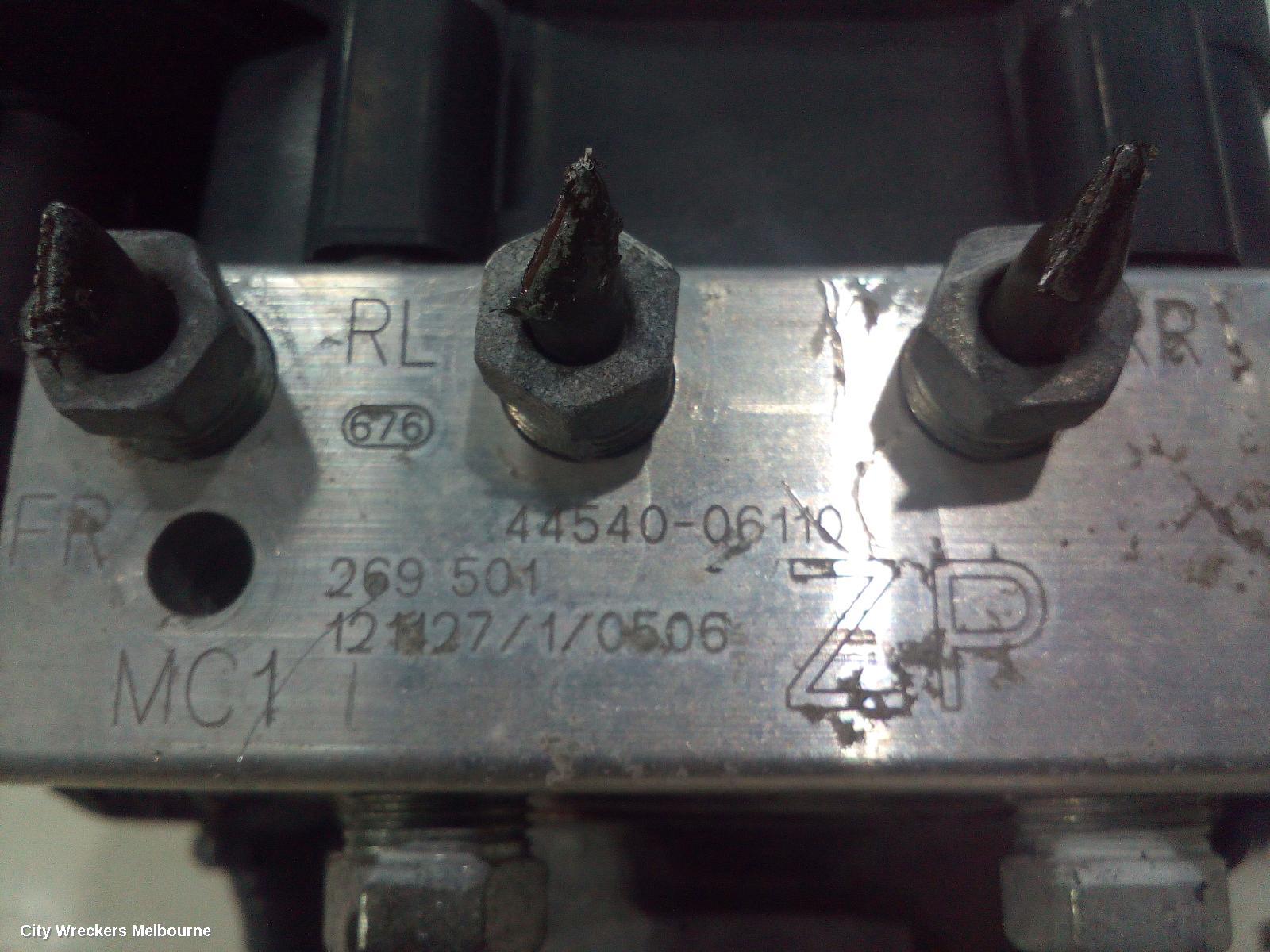 TOYOTA CAMRY ABS PUMP/MODULATOR, ASV50, STANDARD (NON HYBRID), P/N 4454006110, 12/2011 - 05/2015