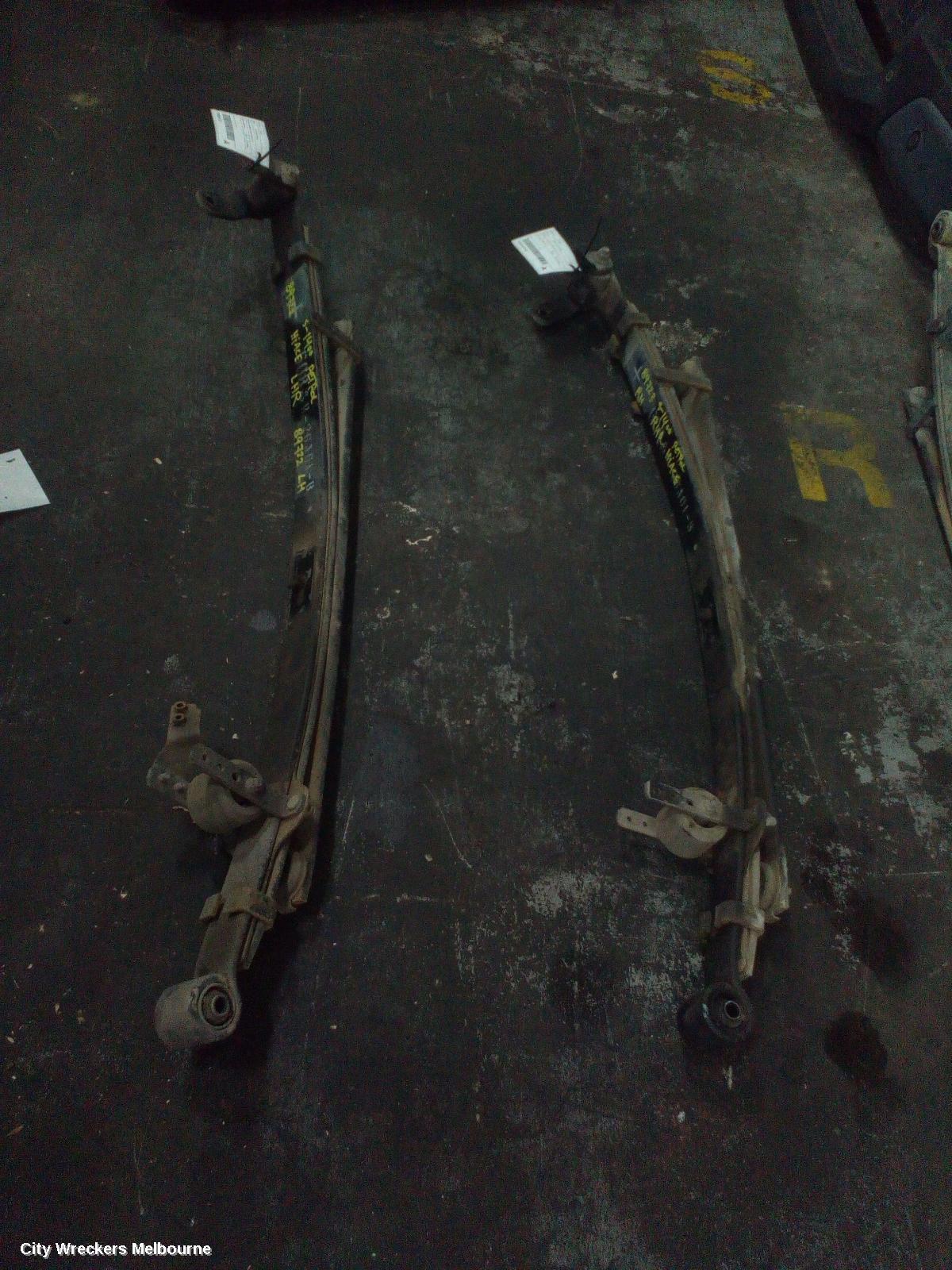 TOYOTA HIACE REAR LEAF SPRING, TRH/KDH, LWB/SWB, LH SIDE, 03/2005 - 04/2019