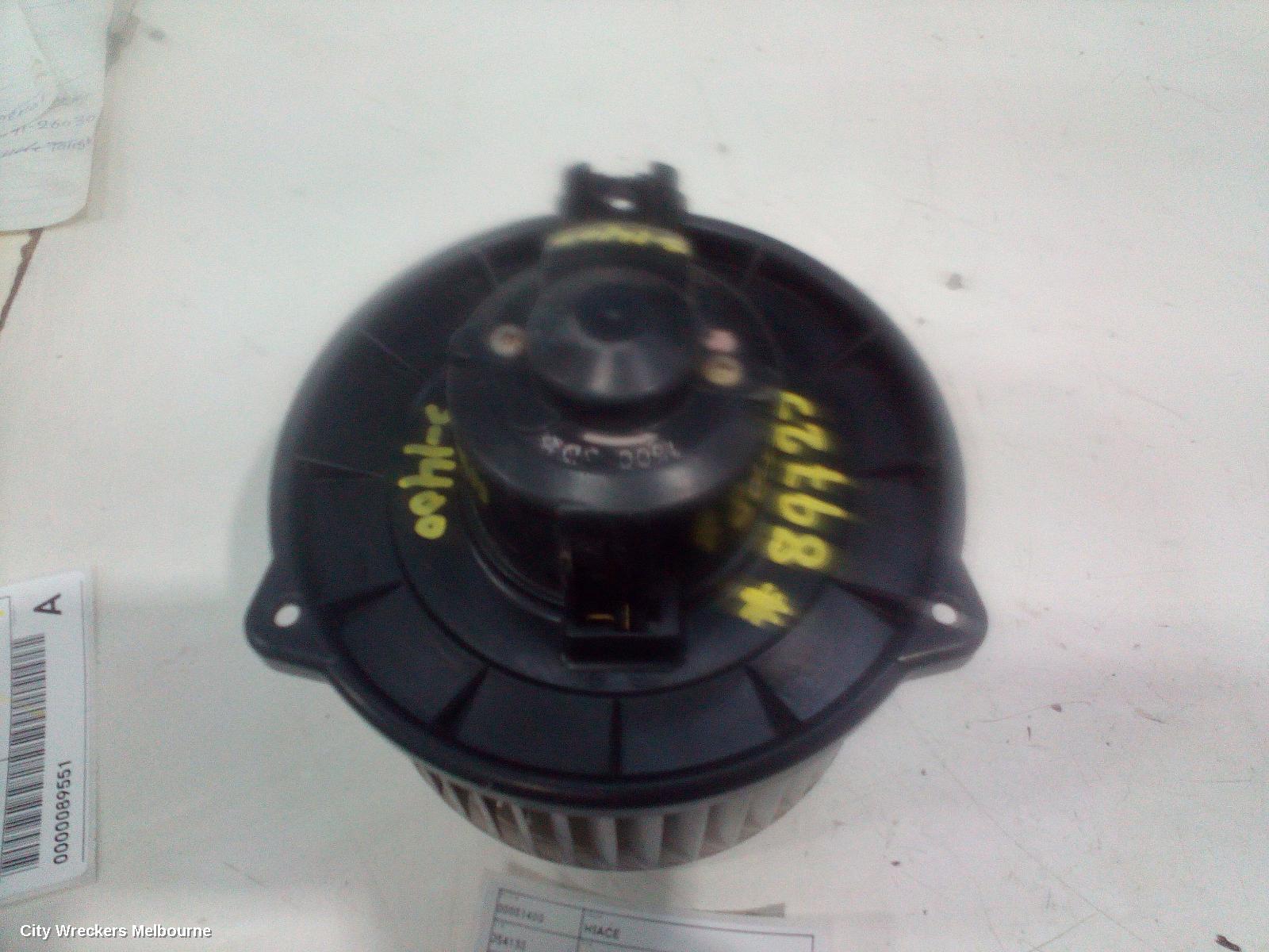 TOYOTA HIACE HEATER FAN MOTOR, FRONT, TRH/KDH, 03/2005 - 04/2019