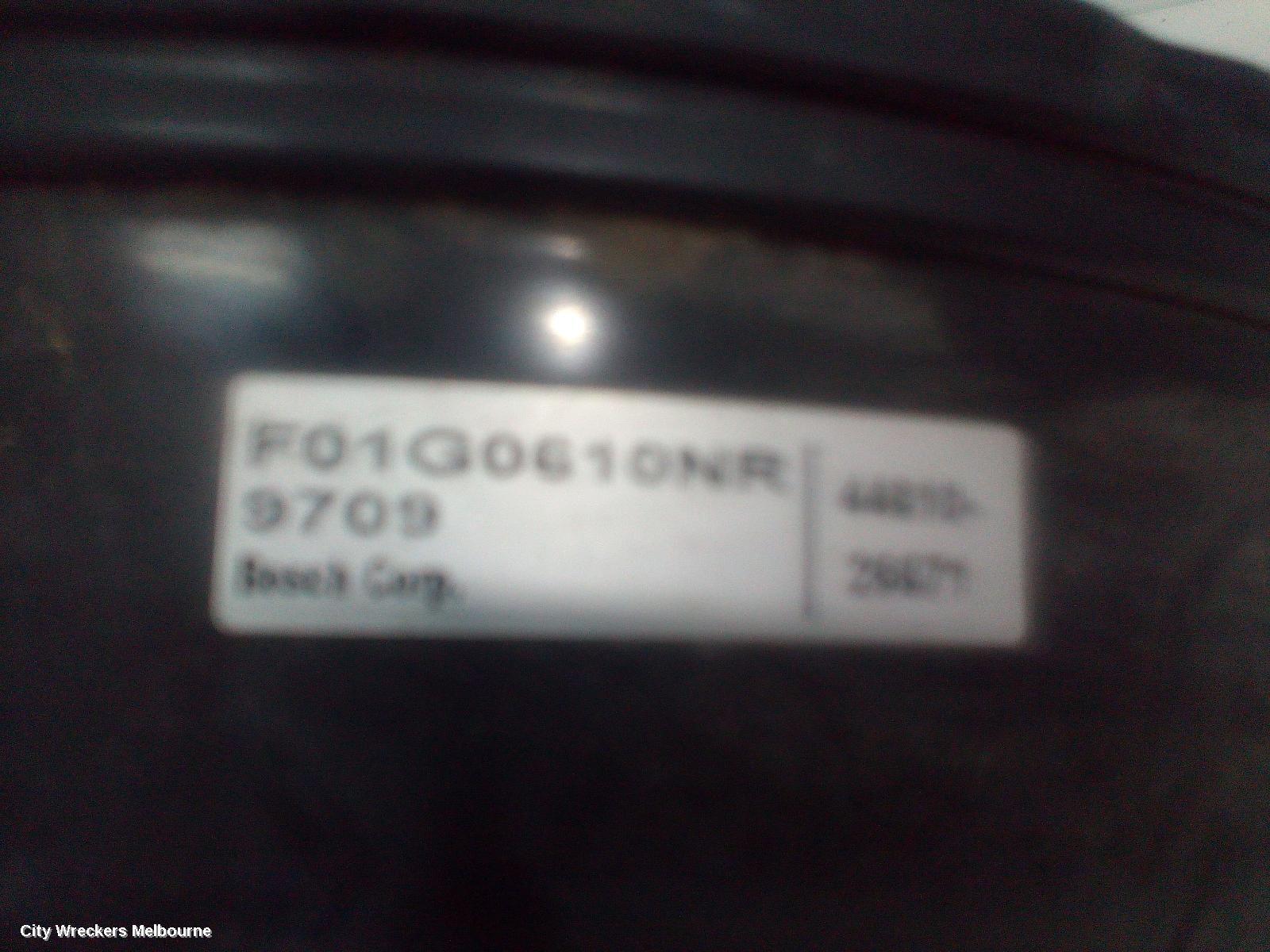 TOYOTA HIACE BRAKE BOOSTER, TRH, PETROL, 2.7, 2TR-FE, MANUAL, 03/2005 - 10/2010