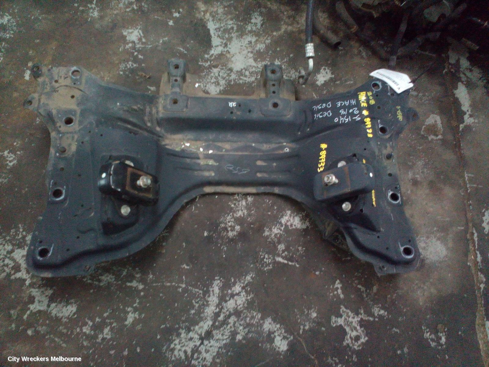 TOYOTA HIACE FRT XMEMBER/CRADLE, TRH/KDH, CROSSMEMBER, LWB/SWB, 03/2005 - 04/2019