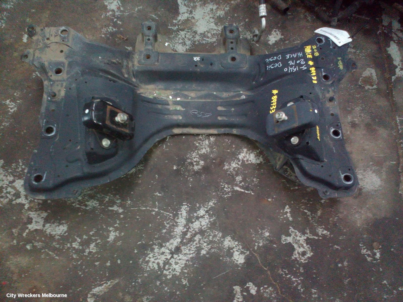 TOYOTA HIACE FRT XMEMBER/CRADLE, TRH/KDH, CROSSMEMBER, LWB/SWB, 03/2005 - 04/2019