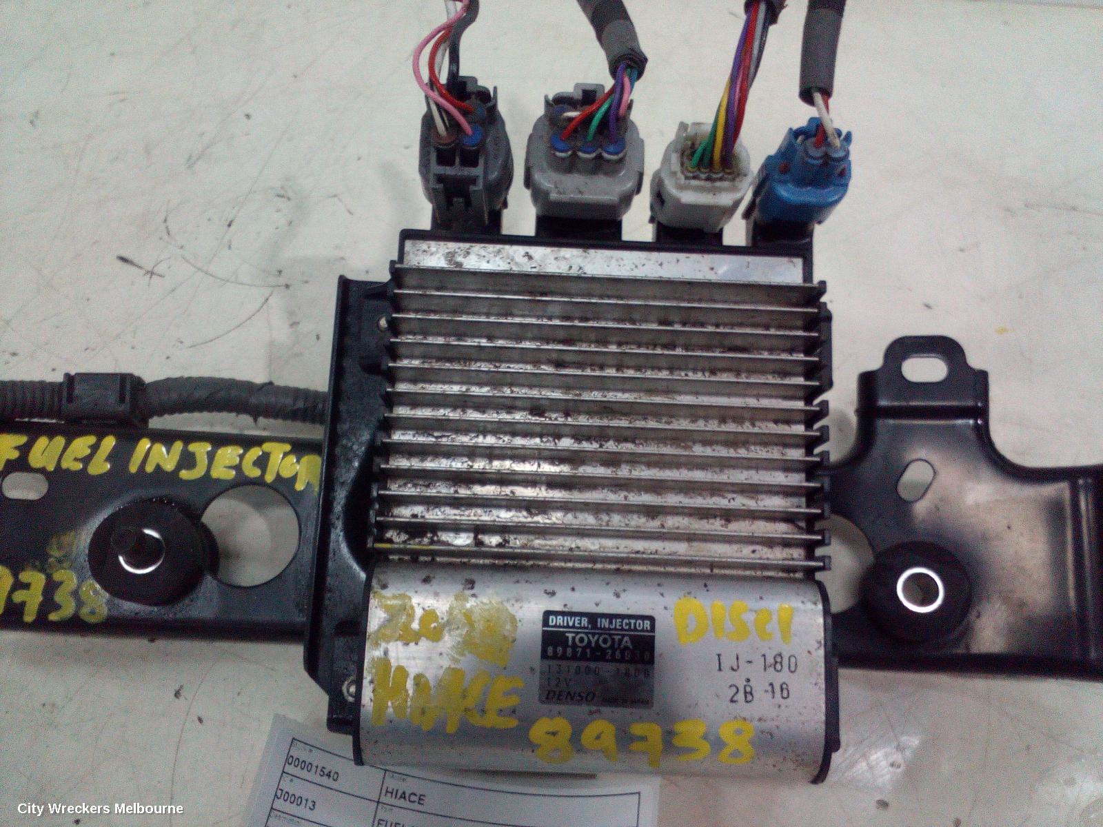 TOYOTA HIACE FUEL INJECTOR, KDH, 3.0, 1KD-FTV, 06/2016 - 04/2019