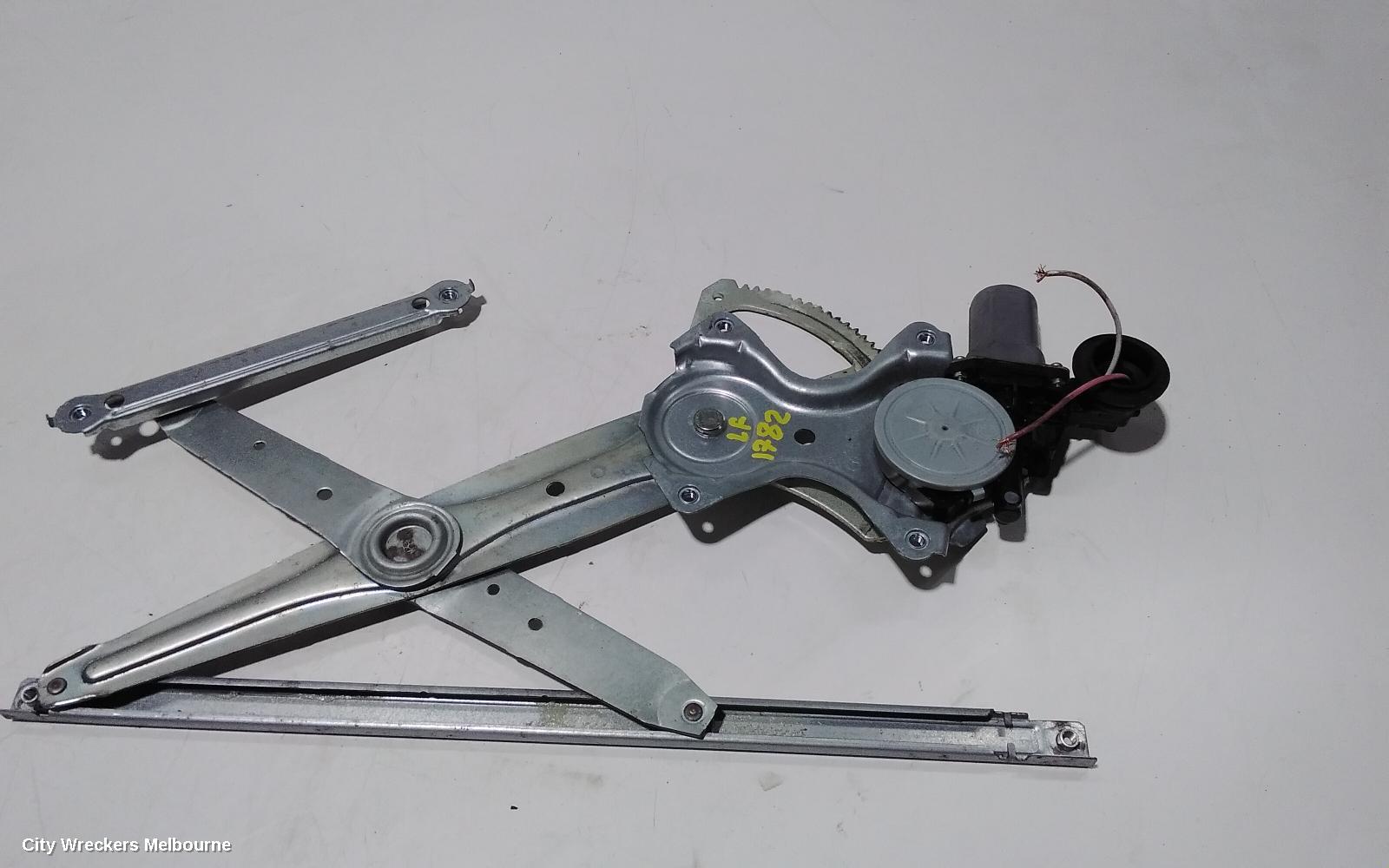 TOYOTA COROLLA LEFT FRONT WINDOW REG/MOTOR, ZRE152/20153R, 03/2007 - 10/2013