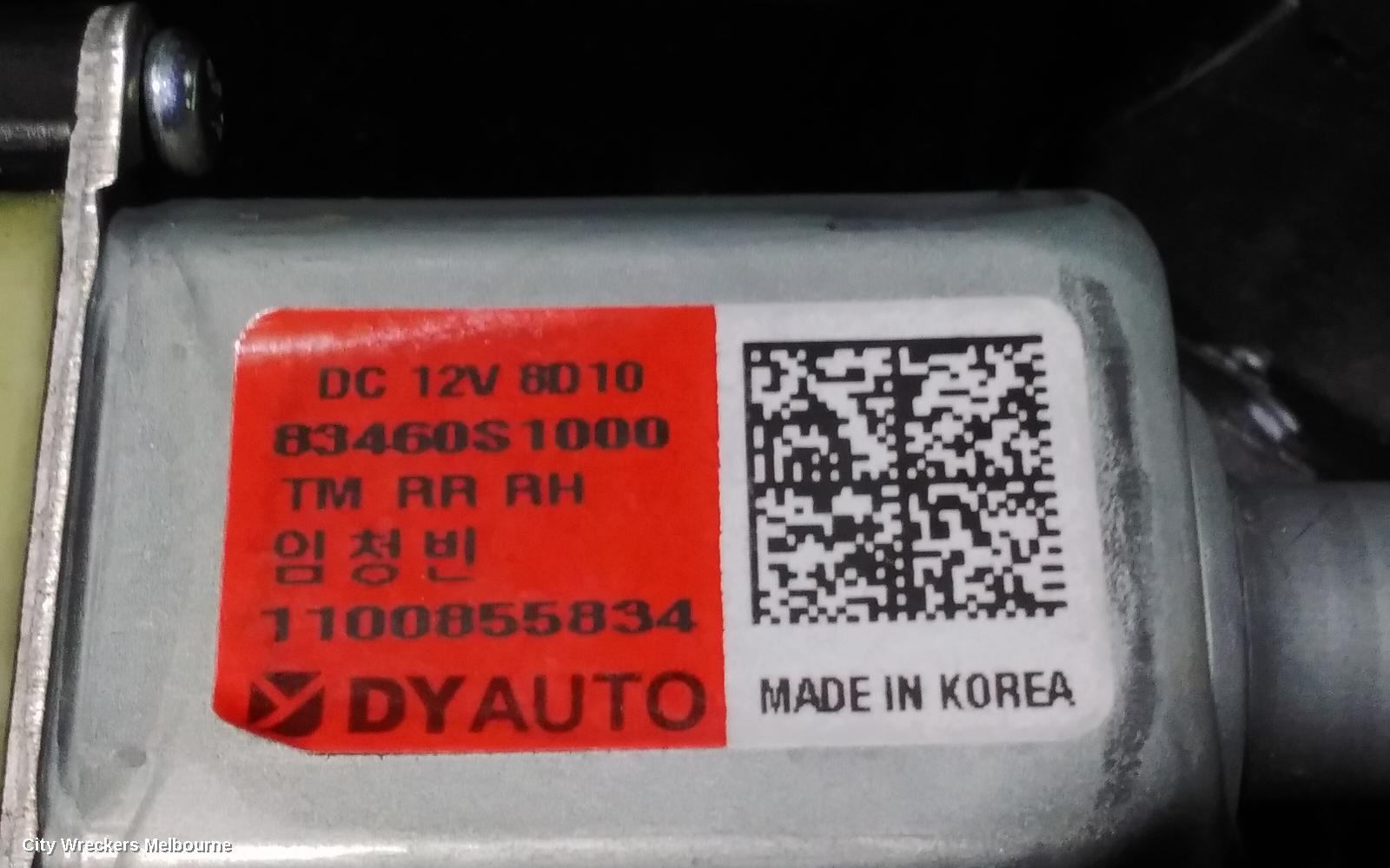 HYUNDAI SANTA FE RIGHT REAR WND REG/MOTOR, TM, DOOR REG & MOTOR ASSY, 03/2018 ONWARDS