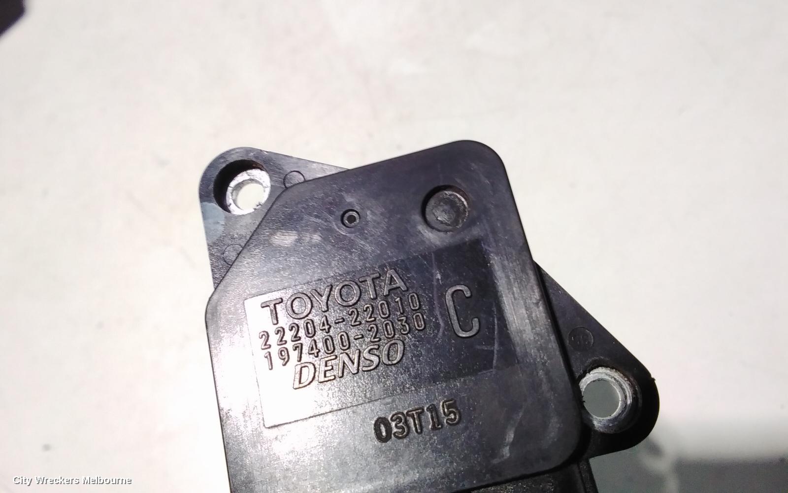 TOYOTA YARIS AIR FLOW METER, NCP9#, 10/2005 - 06/2016