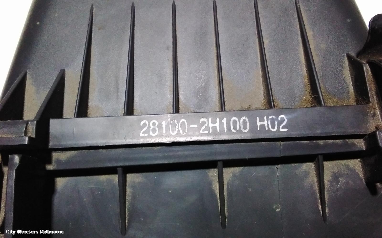 HYUNDAI I30 AIR CLEANER/BOX, AIR CLEANER, FD, 2.0, PETROL, 09/2007 - 04/2012