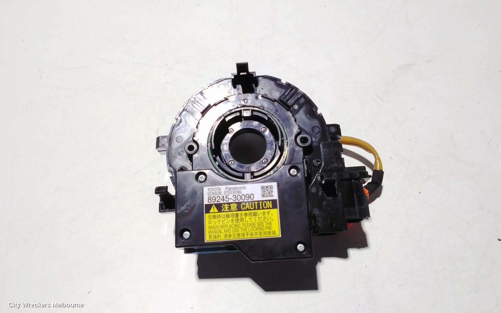 TOYOTA CAMRY AIRBAG MODULE/SENSOR, CLOCKSPRING, ASV50/AVV50, 12/2011 - 10/2017