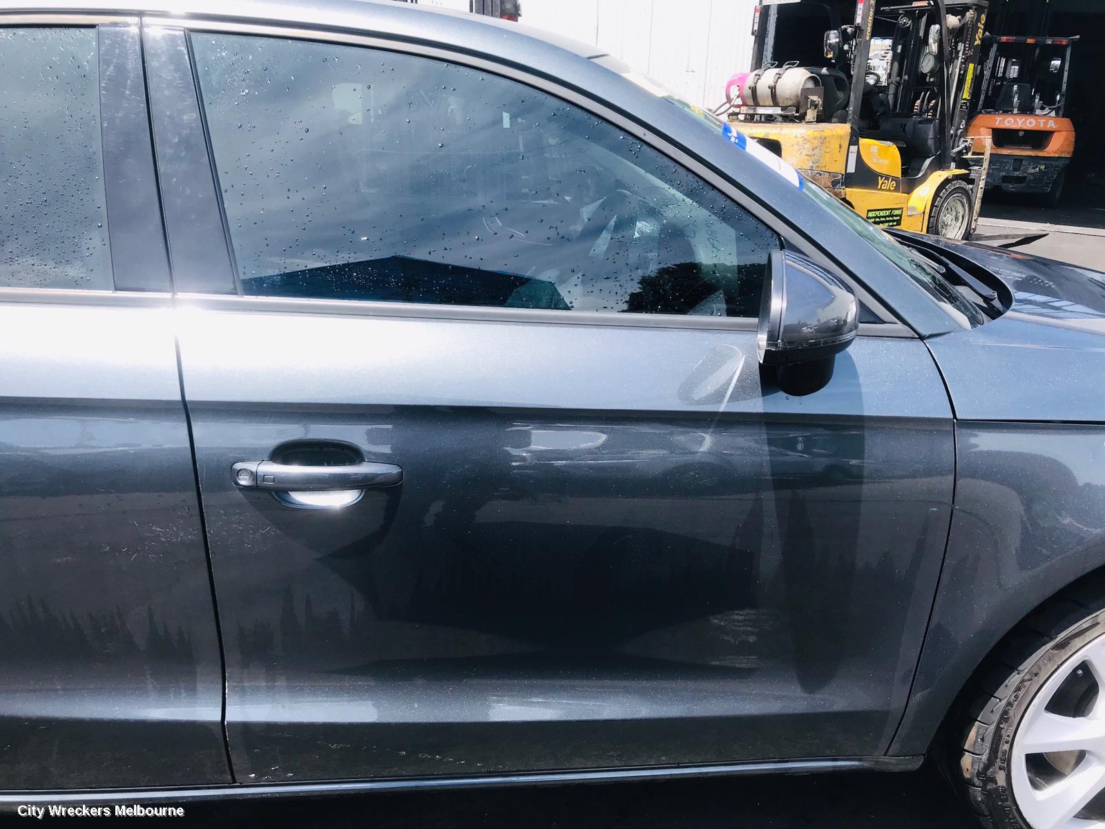 AUDI A1 LEFT FRONT DOOR WINDOW, 8X, 5DR HATCH, 03/2012 - 10/2018