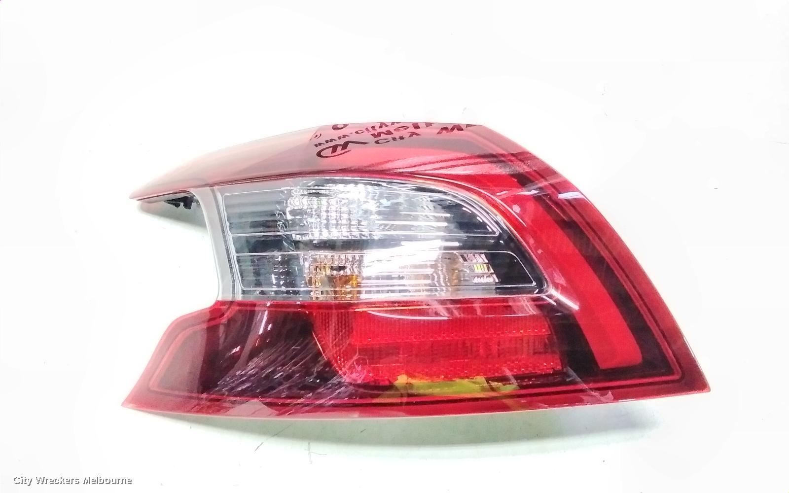PEUGEOT 308 LEFT TAILLIGHT, T9, HATCH, 07/2017 - 01/2021