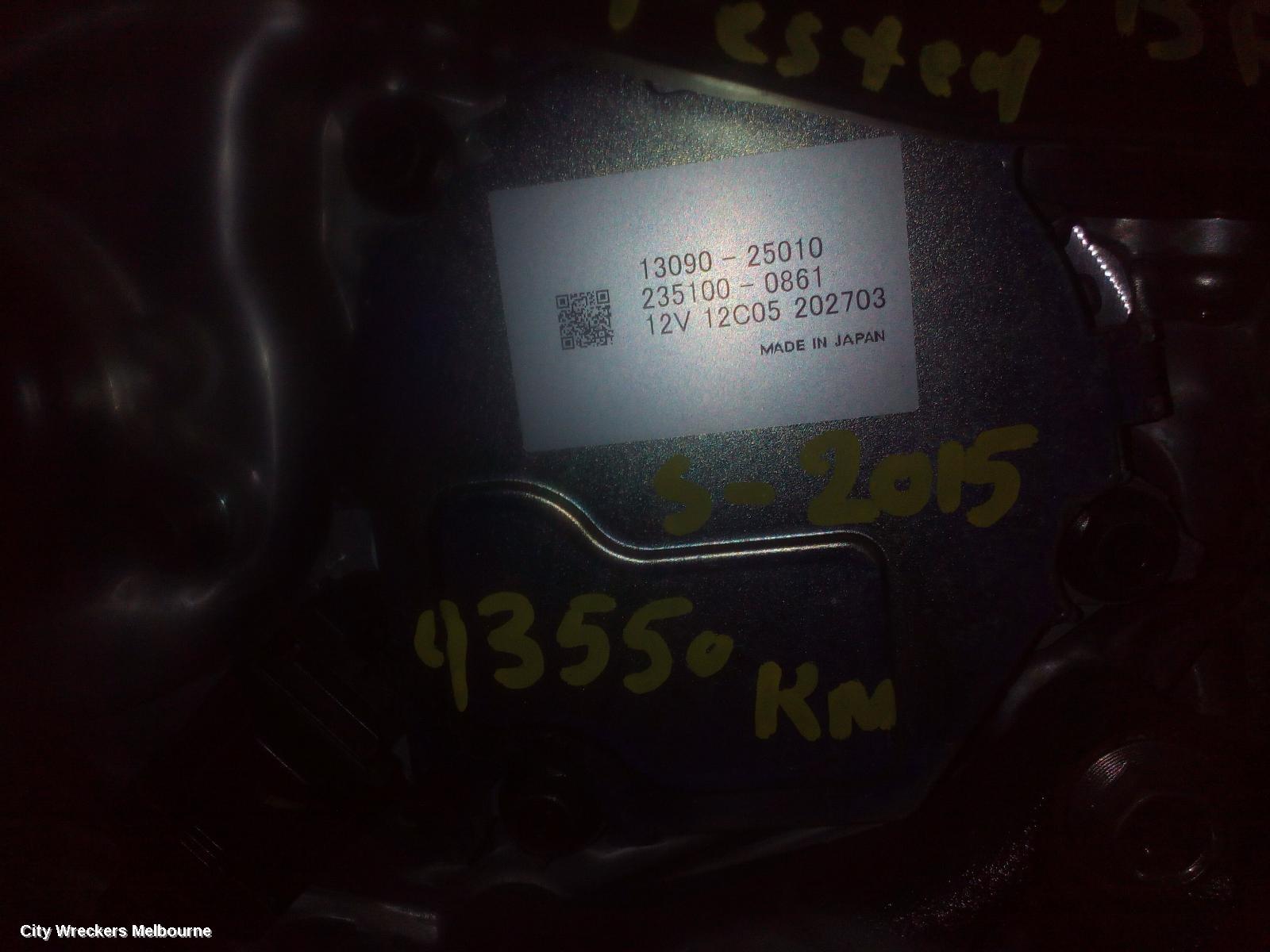 TOYOTA CAMRY ENGINE, XV70, PETROL, 2.5, A25A-FXS, HYBRID TYPE, 09/2017 ONWARDS