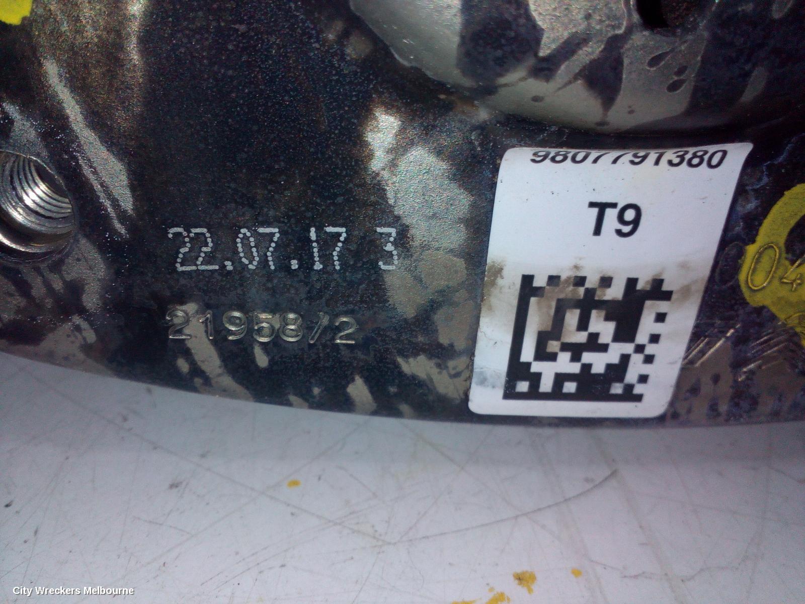 PEUGEOT 308 RIGHT FRONT STRUT, T9, 10/2014 - 05/2021