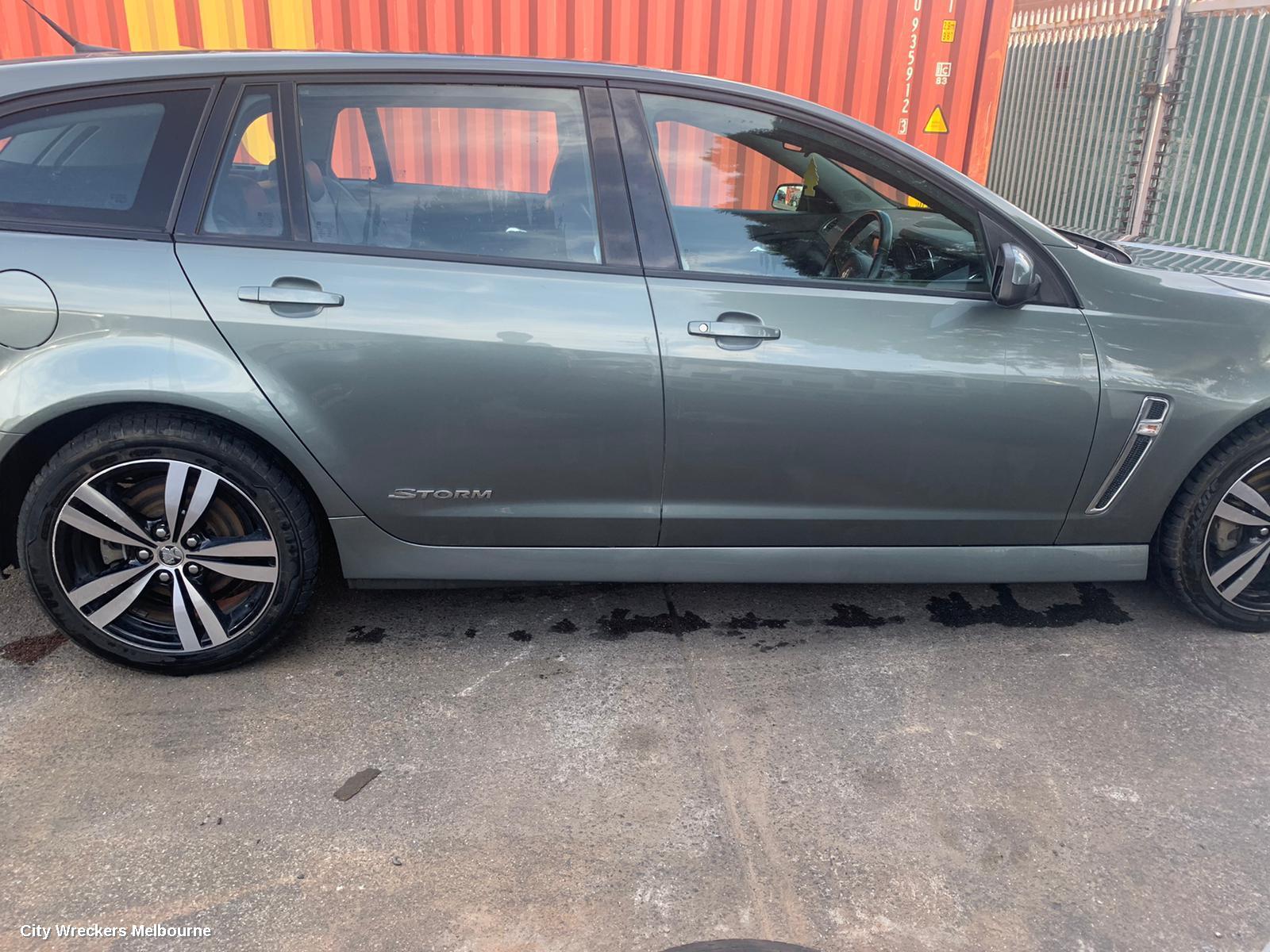 HOLDEN COMMODORE LEFT REAR DOOR WINDOW, VF, WAGON, 05/2013 - 12/2017