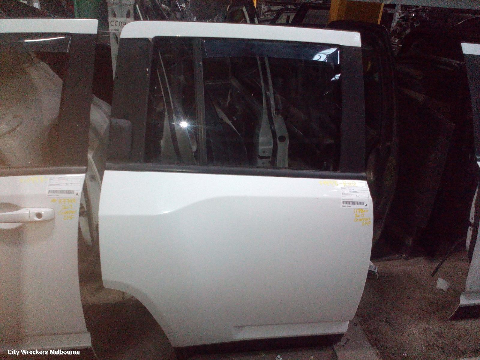 JEEP COMPASS RIGHT REAR DOOR, MK, 07/2011 - 12/2016