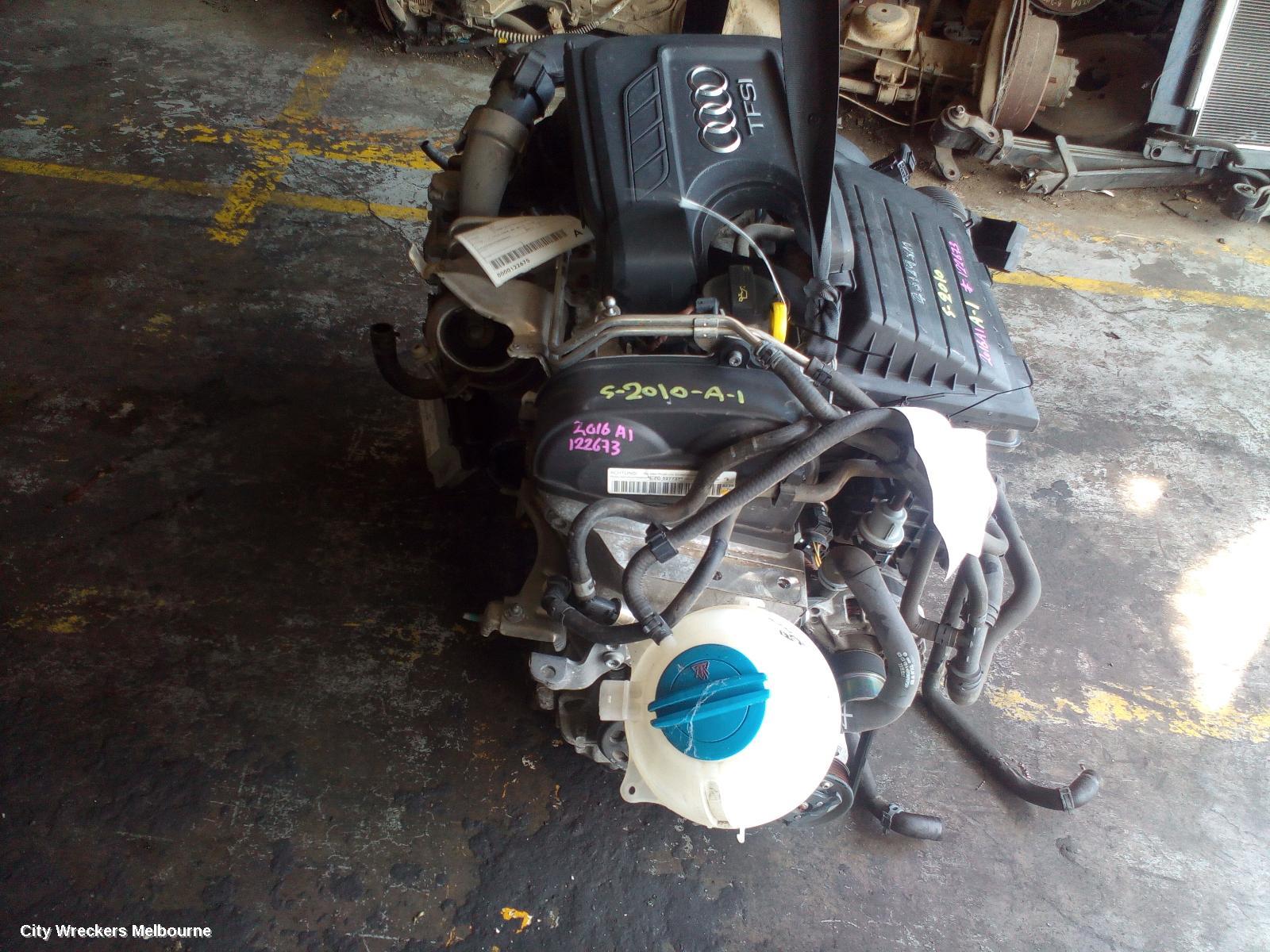 AUDI A1 ENGINE, PETROL, 1.4, TURBO, 8X, CZCA CODE, 05/2015 - 10/2018