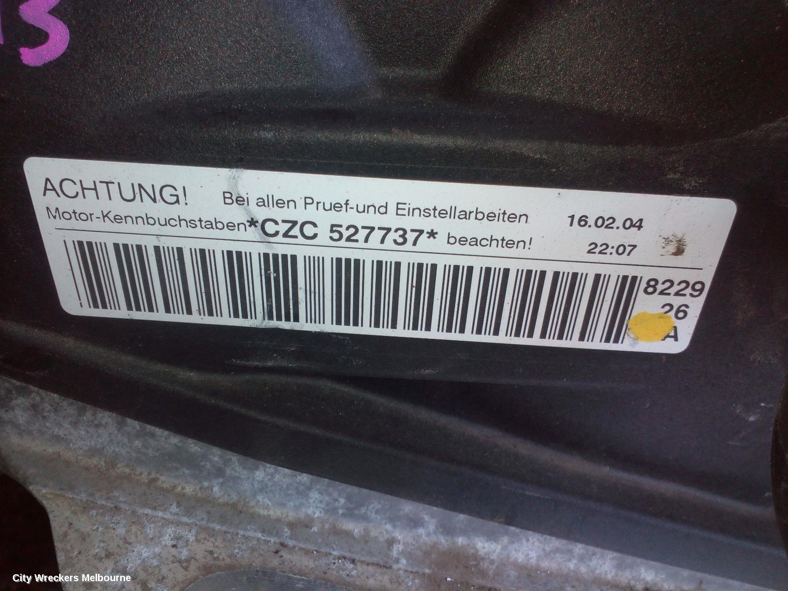 AUDI A1 ENGINE, PETROL, 1.4, TURBO, 8X, CZCA CODE, 05/2015 - 10/2018