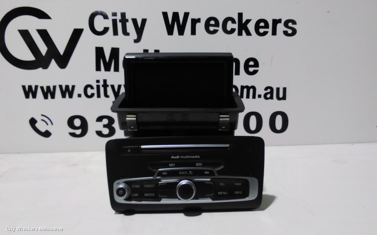 AUDI A1 RADIO/CD/DVD/SAT/TV, RADIO CONTROL UNIT, 8X, ACTIVE SPEAKER TYPE (4G0035056J), 12/2010 - 10/2018