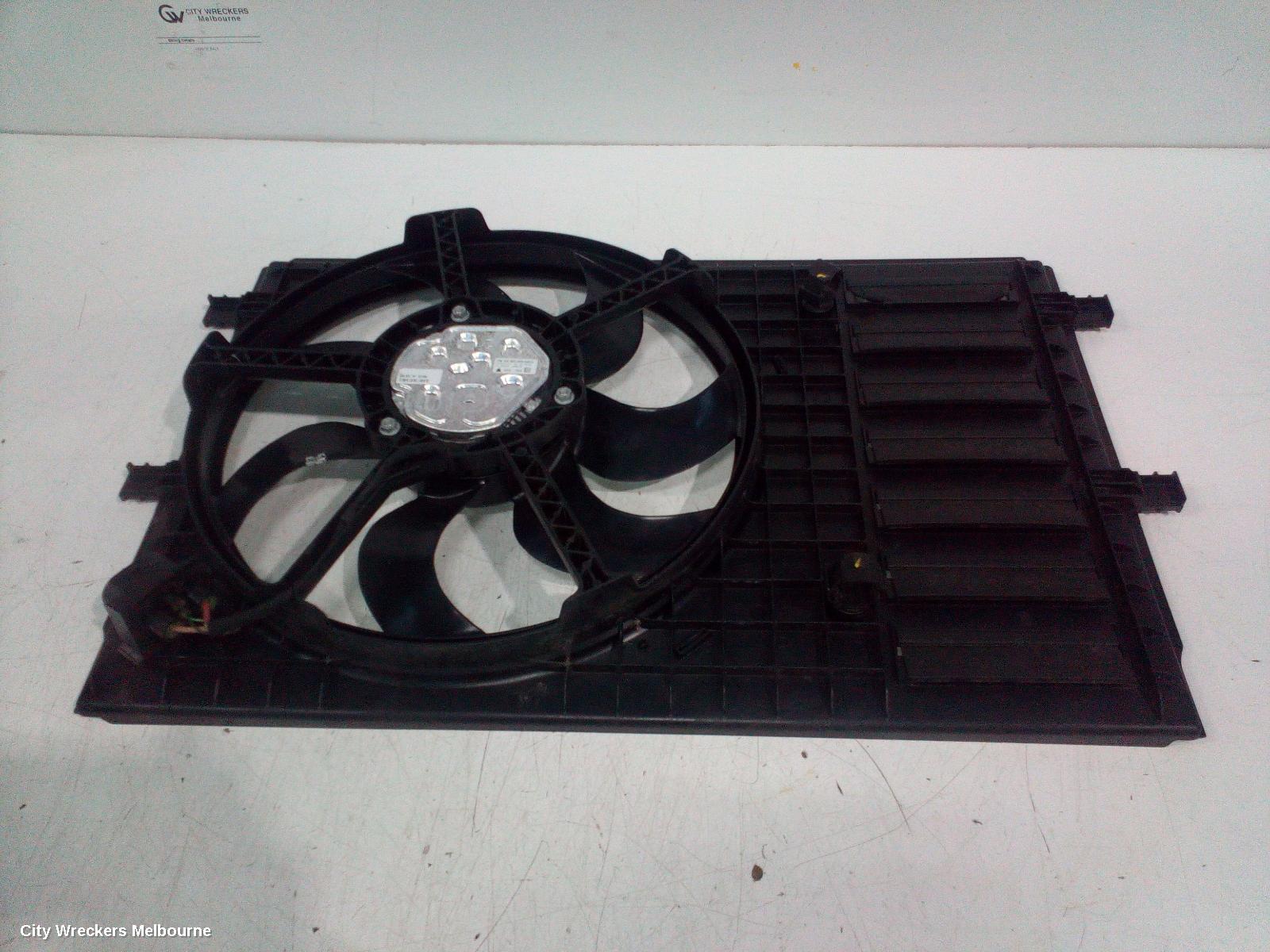 AUDI A1 FAN, DUAL FAN ASSY, 8X, 12/2010 - 10/2018