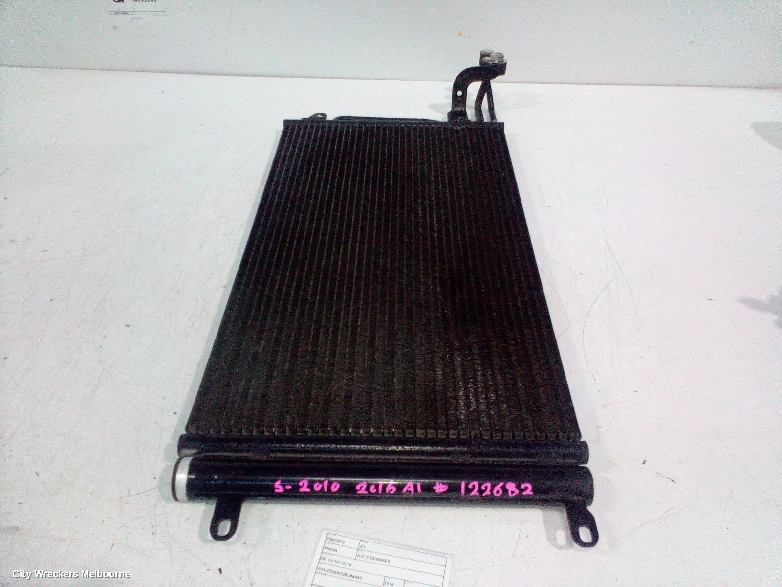 AUDI A1 A/C CONDENSER, 8X, 12/2010 - 10/2018