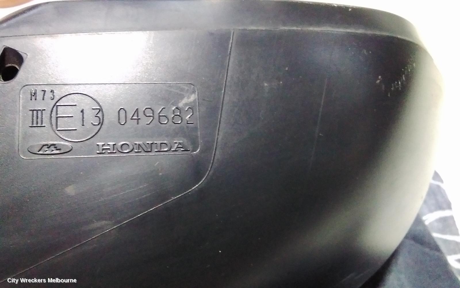 HONDA CIVIC RIGHT DOOR MIRROR, 10TH GEN, VTI-S, MANUAL FOLDING, W/ INDICATOR, 05/2016 ONWARDS
